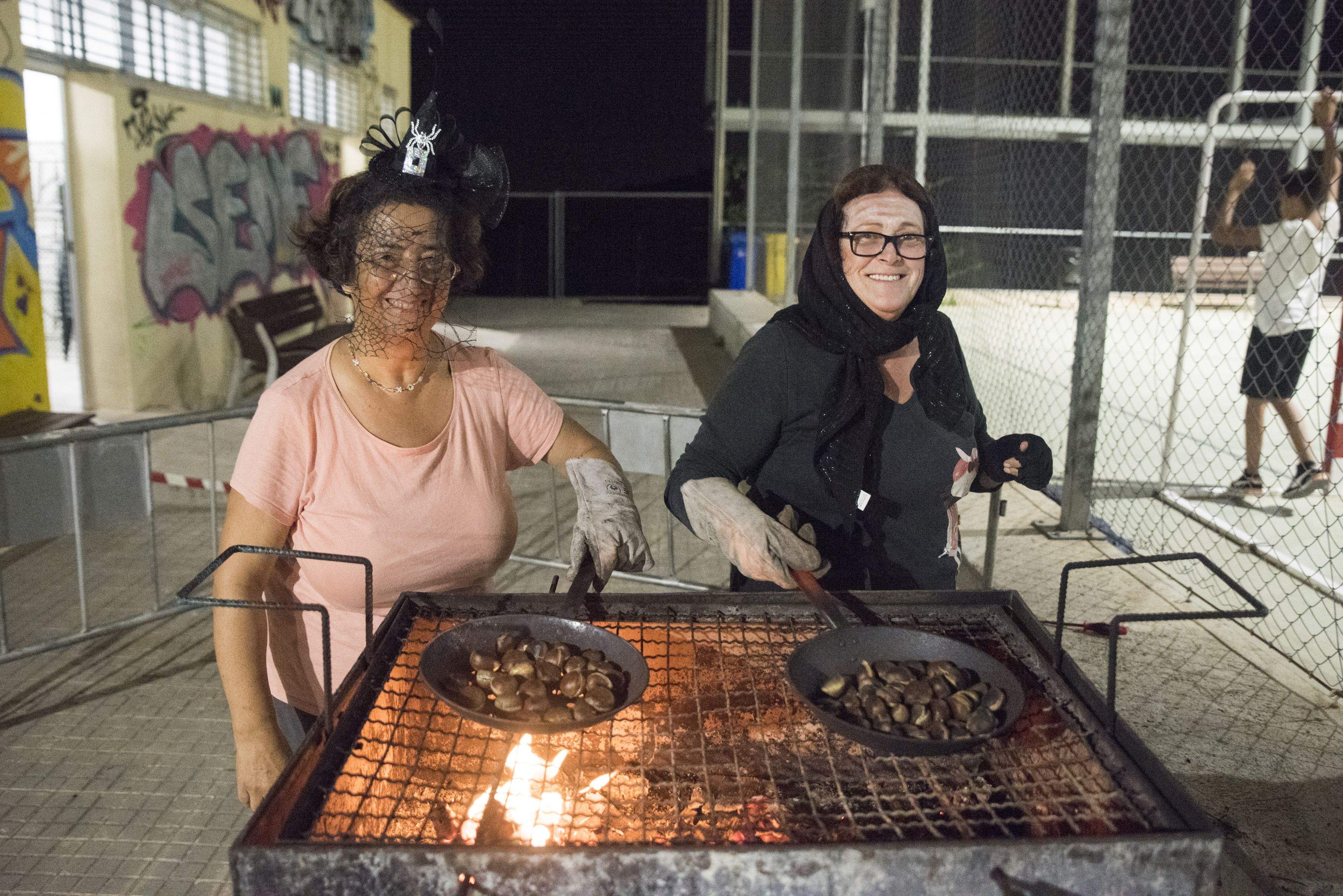 Castanyada a les Planes l'any anterior. FOTO: Bernat Millet