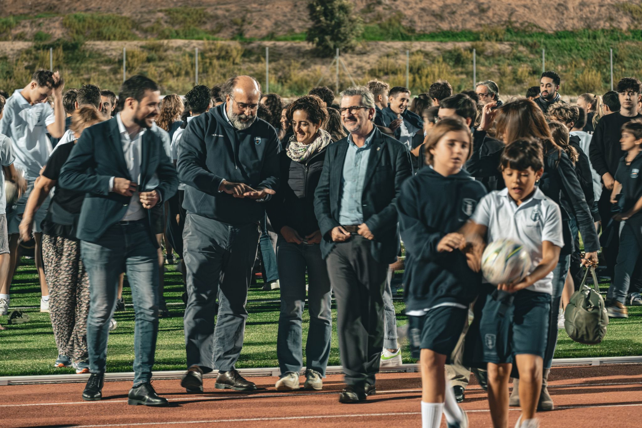 El Club de Rugby Sant Cugat presenta els seus equips. FOTO: Ale Gómez