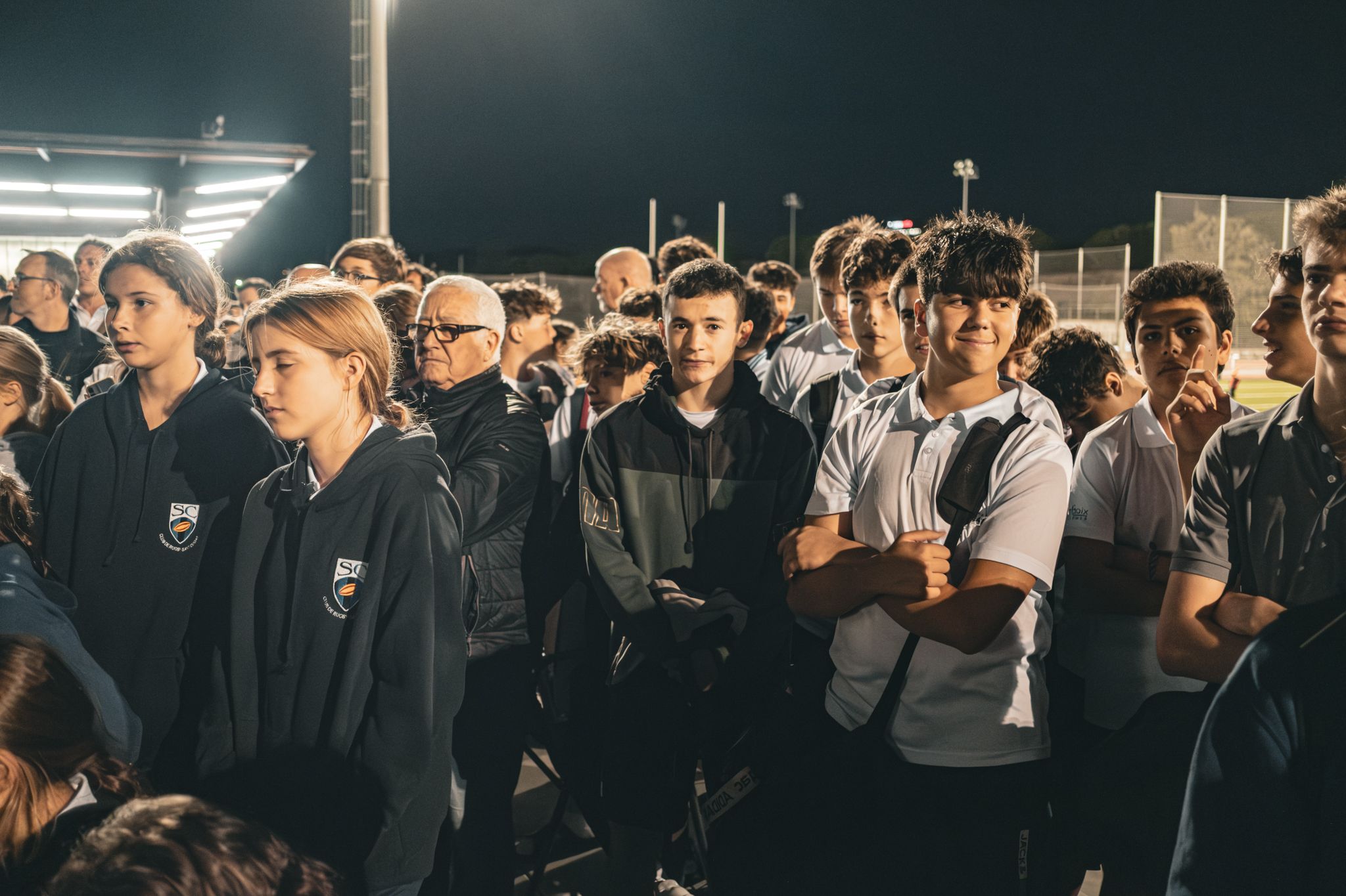 El Club de Rugby Sant Cugat presenta els seus equips. FOTO: Ale Gómez