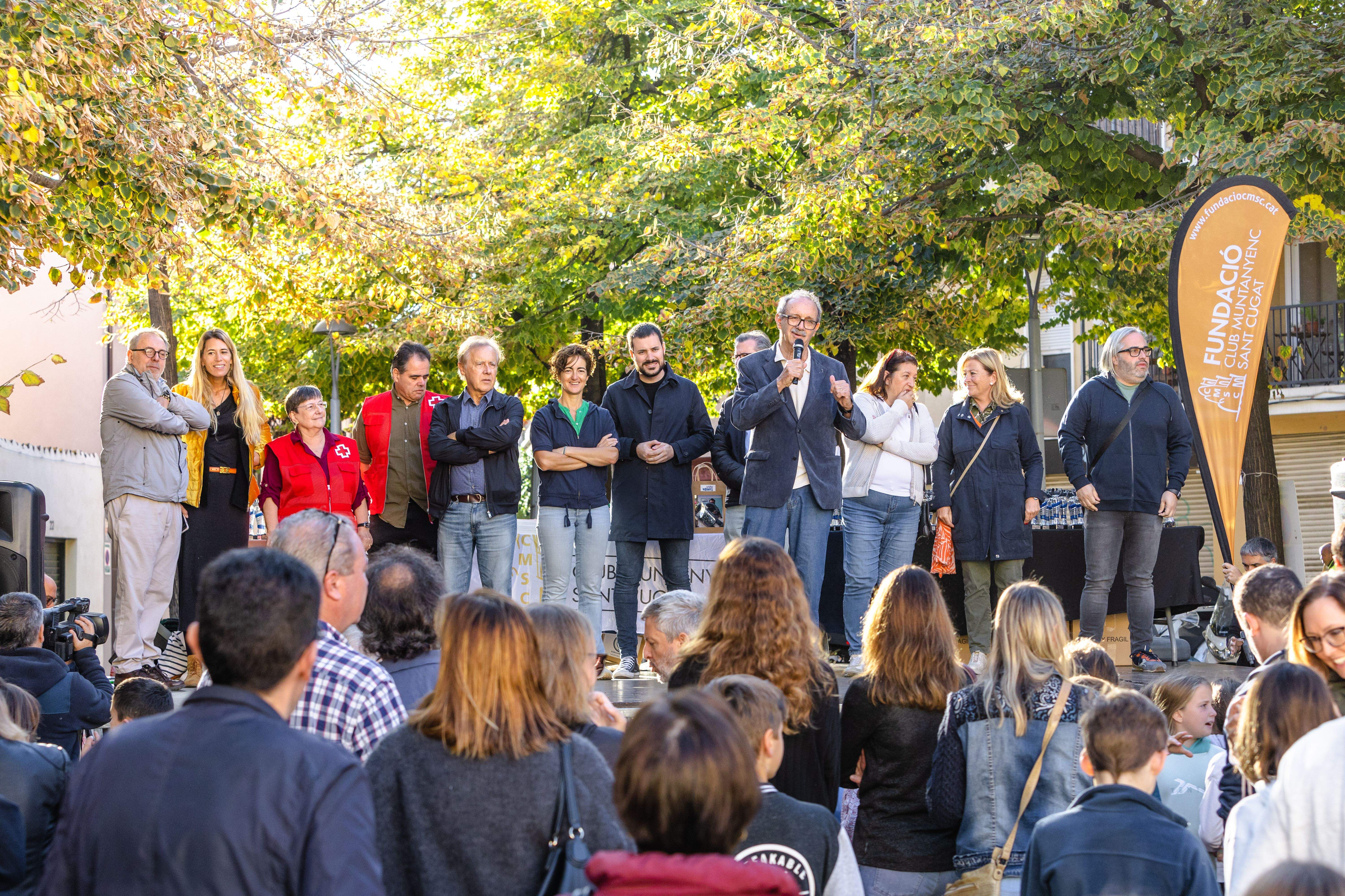Entrega de premis de la 64a edció de la Marxa Infantil. FOTO: Arnau Padilla