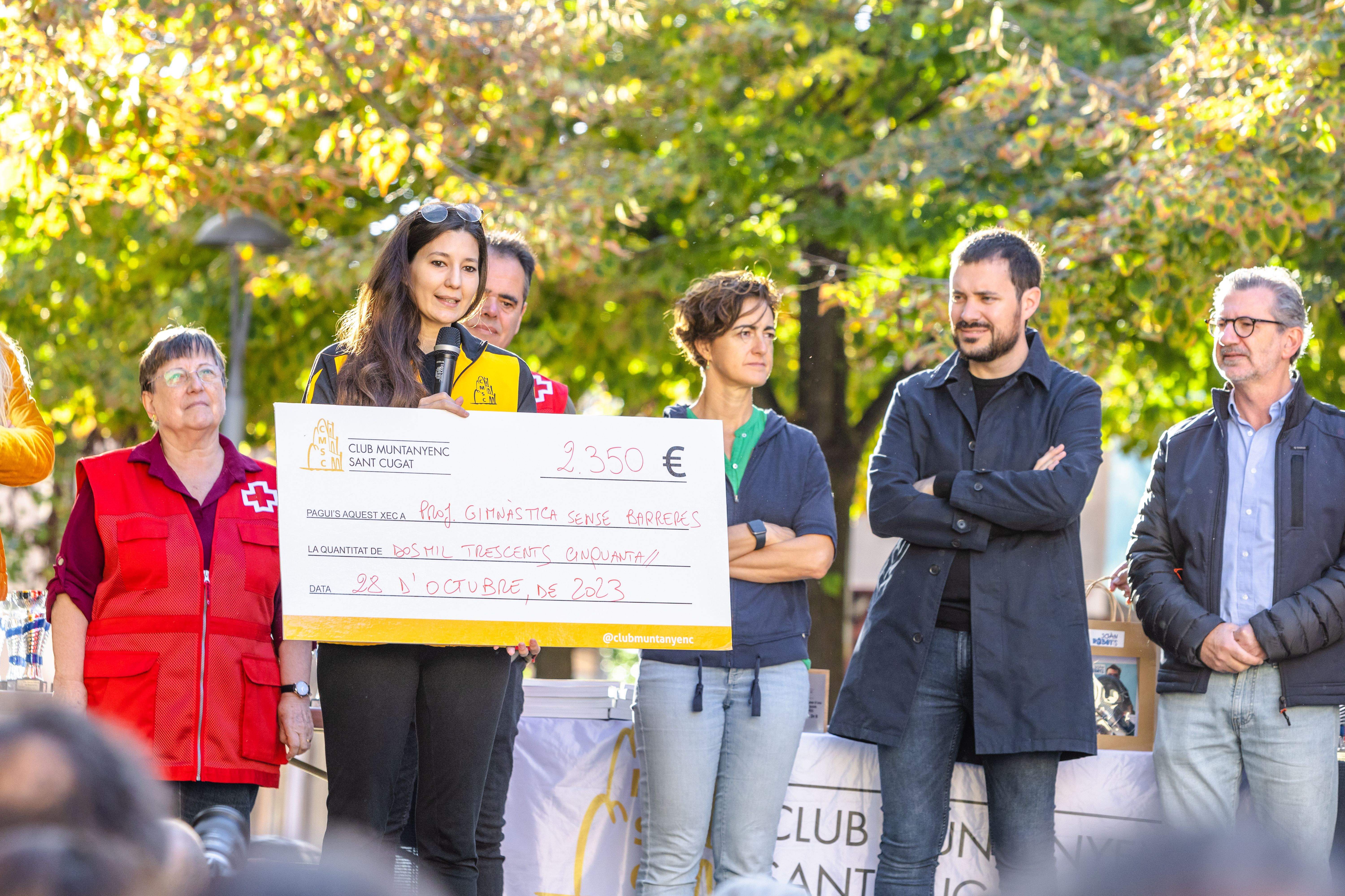 Entrega de premis de la 64a edció de la Marxa Infantil. FOTO: Arnau Padilla