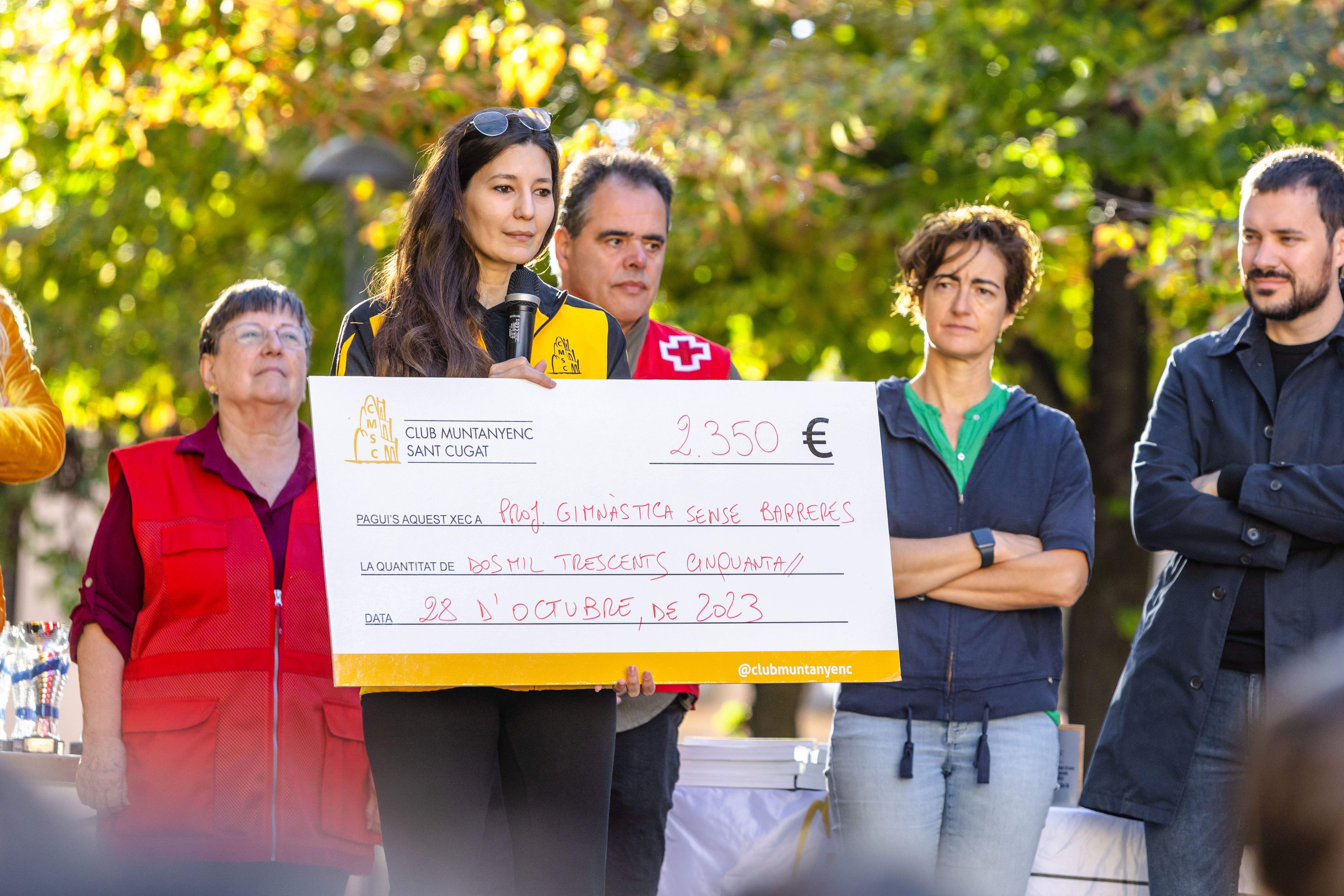 Entrega de premis de la 64a edció de la Marxa Infantil. FOTO: Arnau Padilla