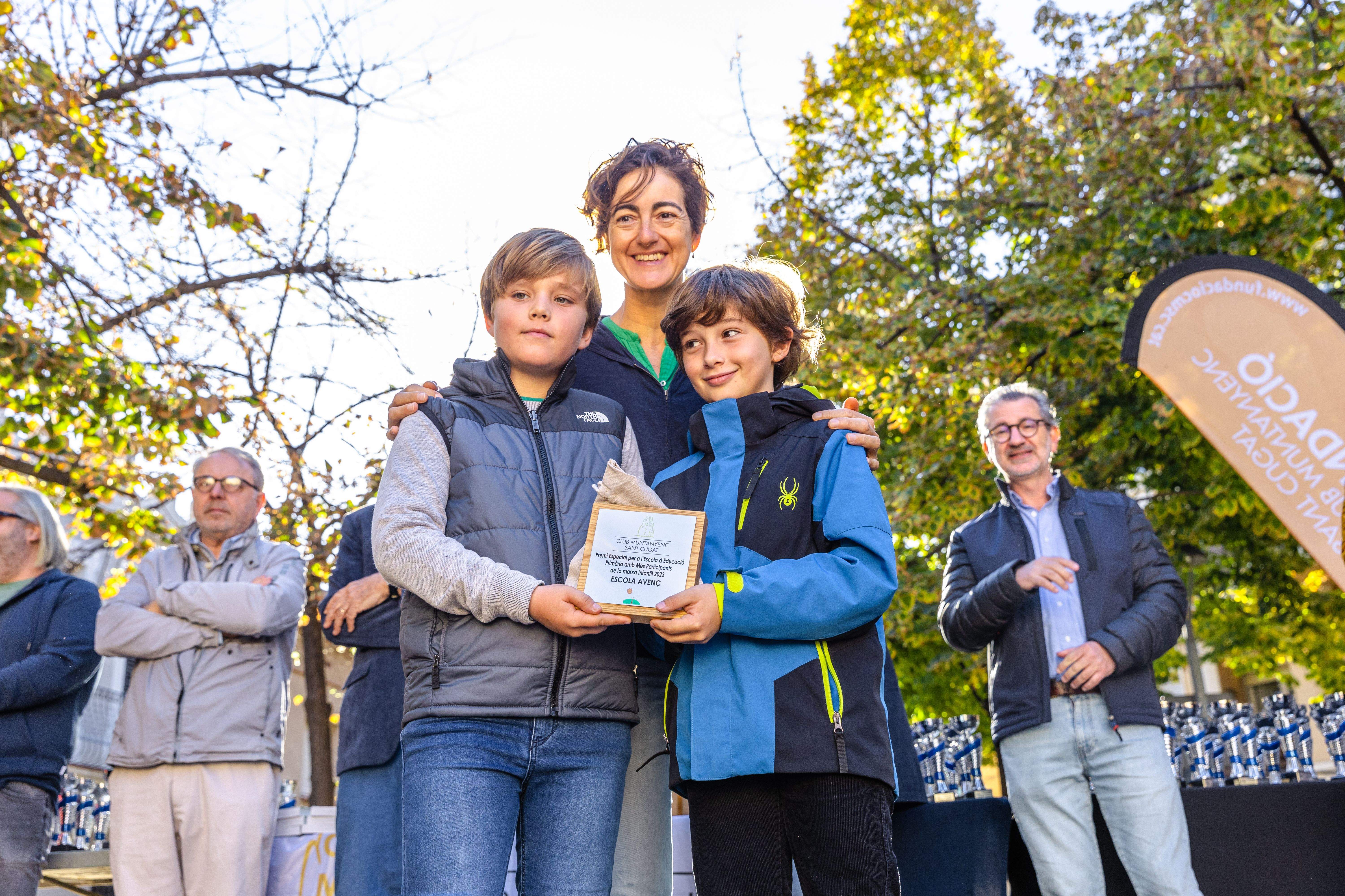 Entrega de premis de la 64a edció de la Marxa Infantil. FOTO: Arnau Padilla