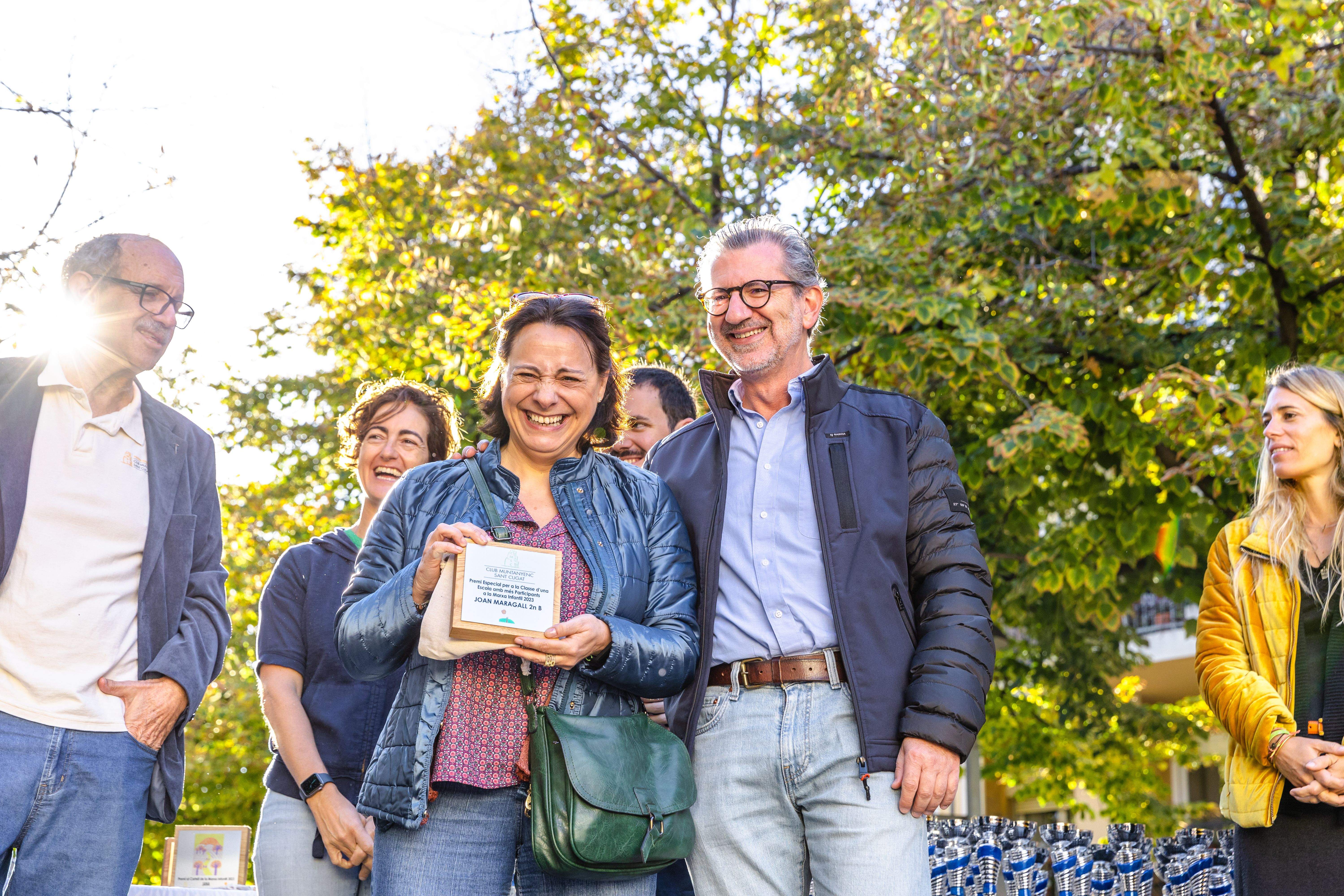 Entrega de premis de la 64a edció de la Marxa Infantil. FOTO: Arnau Padilla