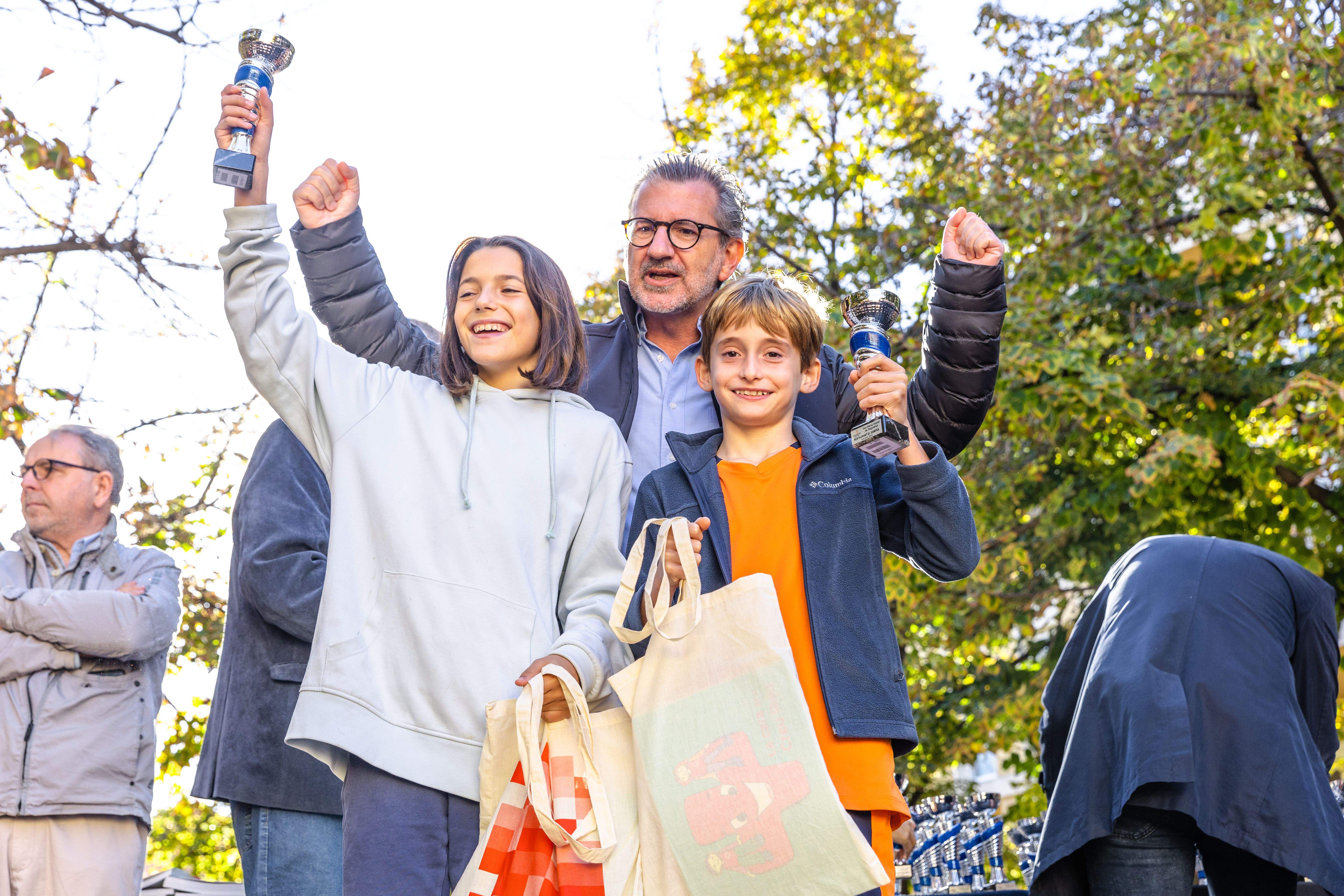 Entrega de premis de la 64a edció de la Marxa Infantil. FOTO: Arnau Padilla
