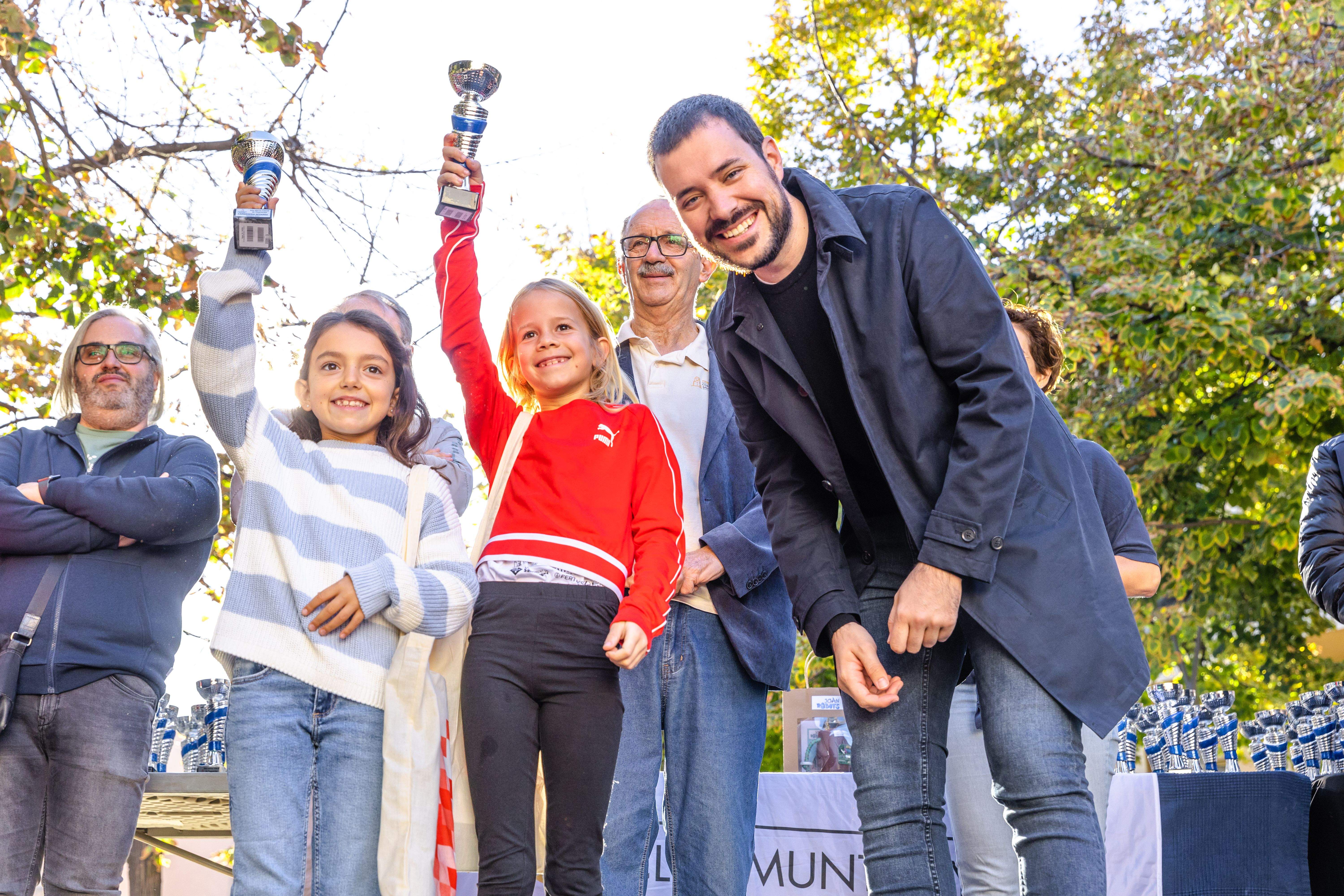 Entrega de premis de la 64a edció de la Marxa Infantil. FOTO: Arnau Padilla