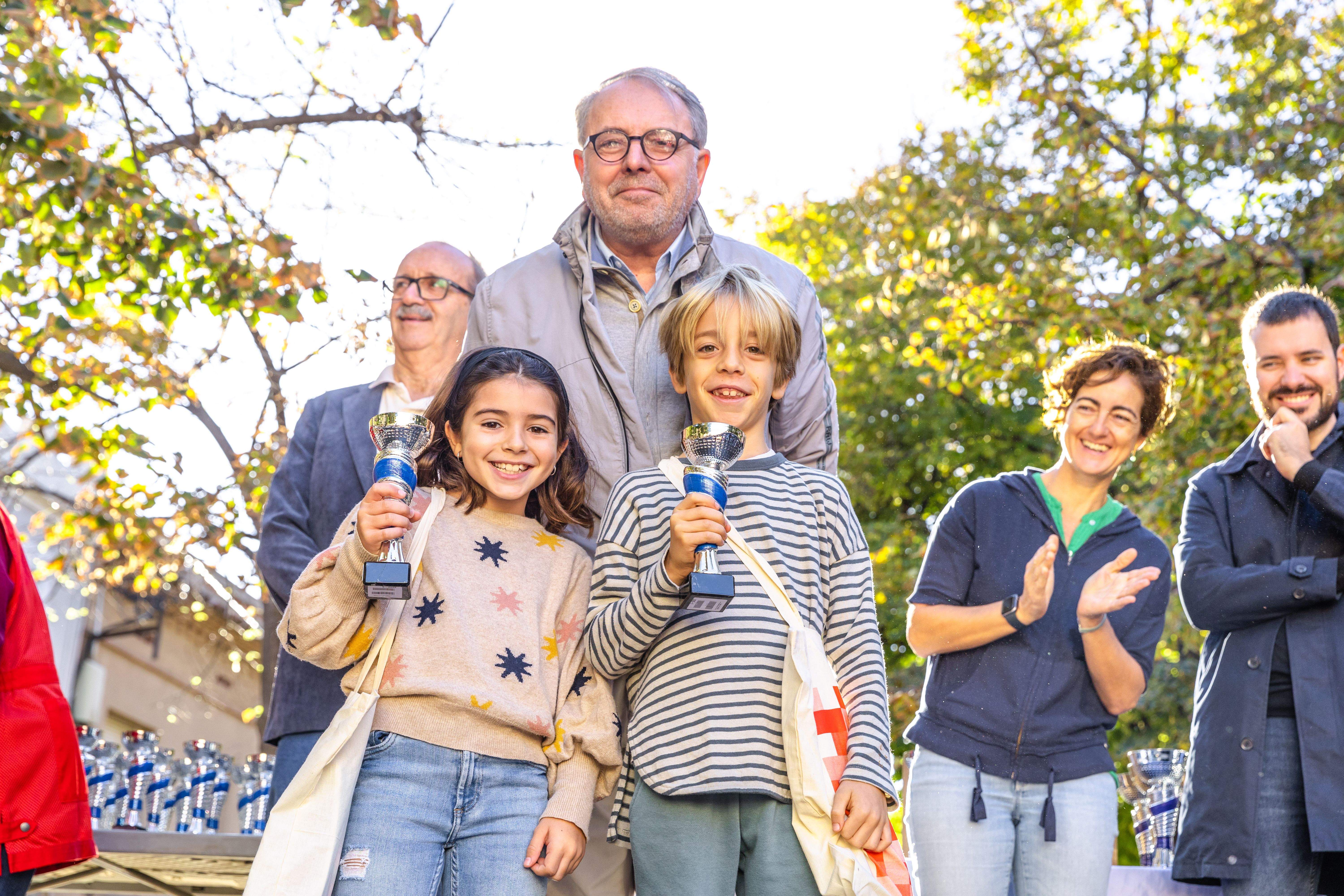 Entrega de premis de la 64a edció de la Marxa Infantil. FOTO: Arnau Padilla