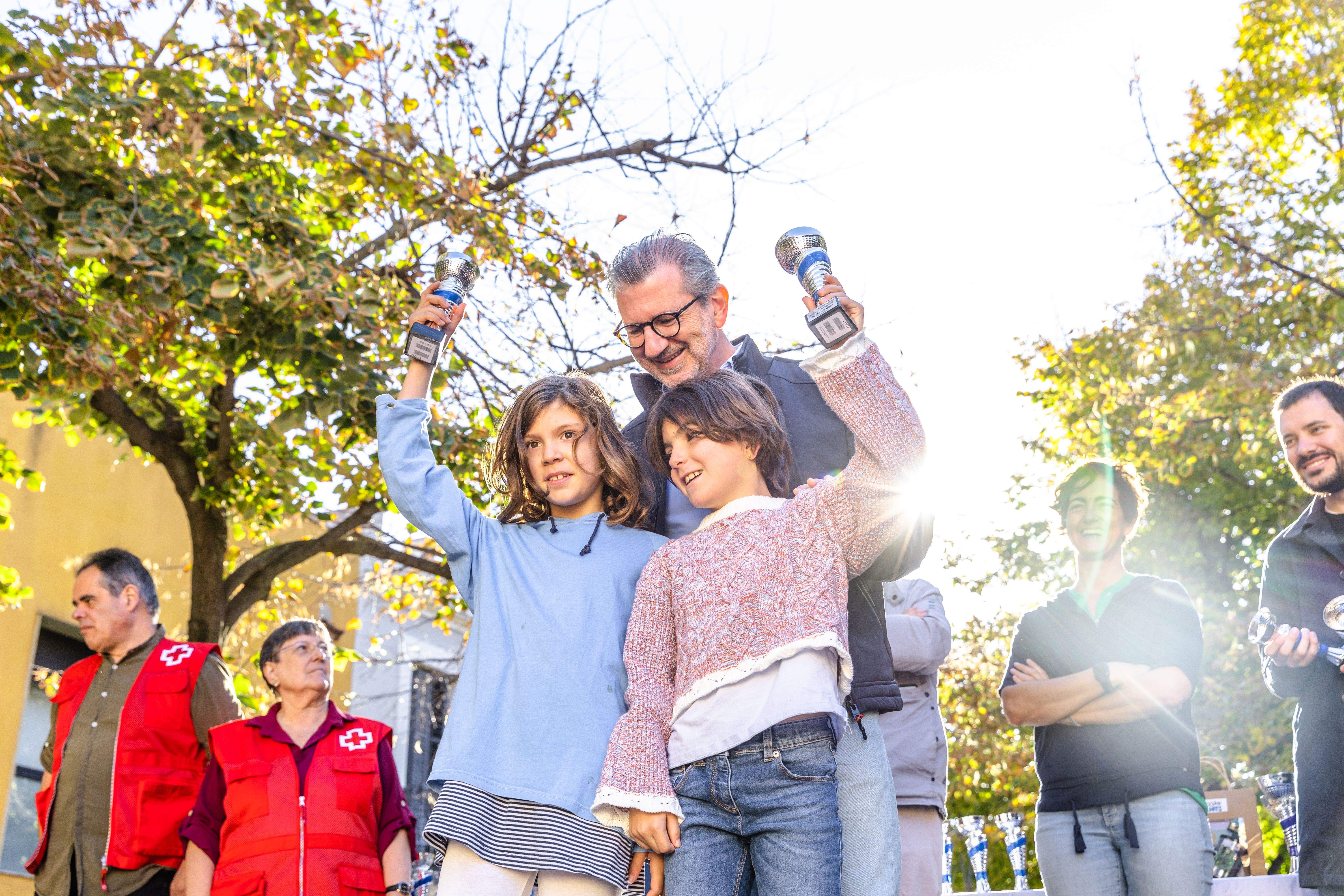 Entrega de premis de la 64a edció de la Marxa Infantil. FOTO: Arnau Padilla