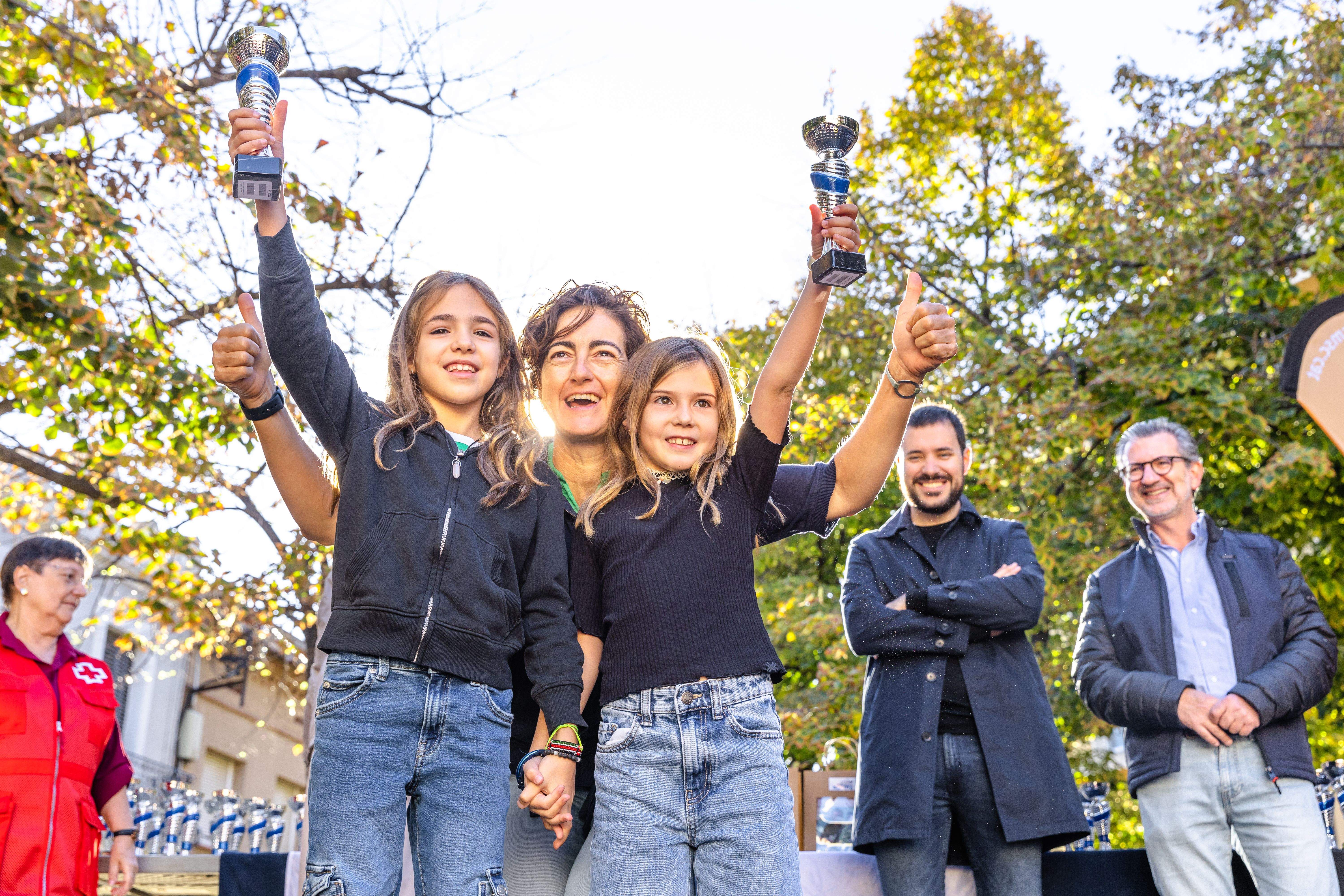 Entrega de premis de la 64a edció de la Marxa Infantil. FOTO: Arnau Padilla
