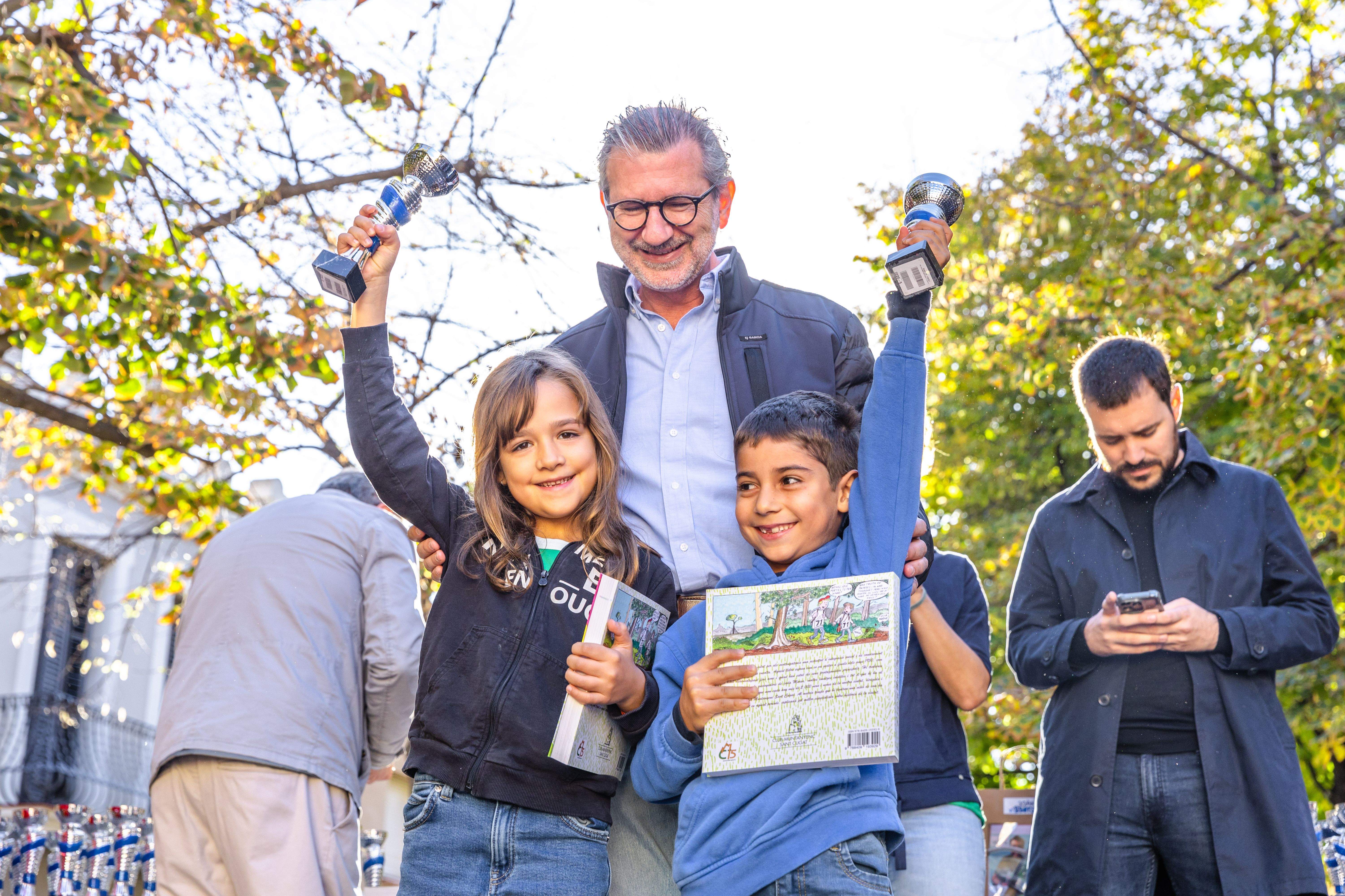 Entrega de premis de la 64a edció de la Marxa Infantil. FOTO: Arnau Padilla