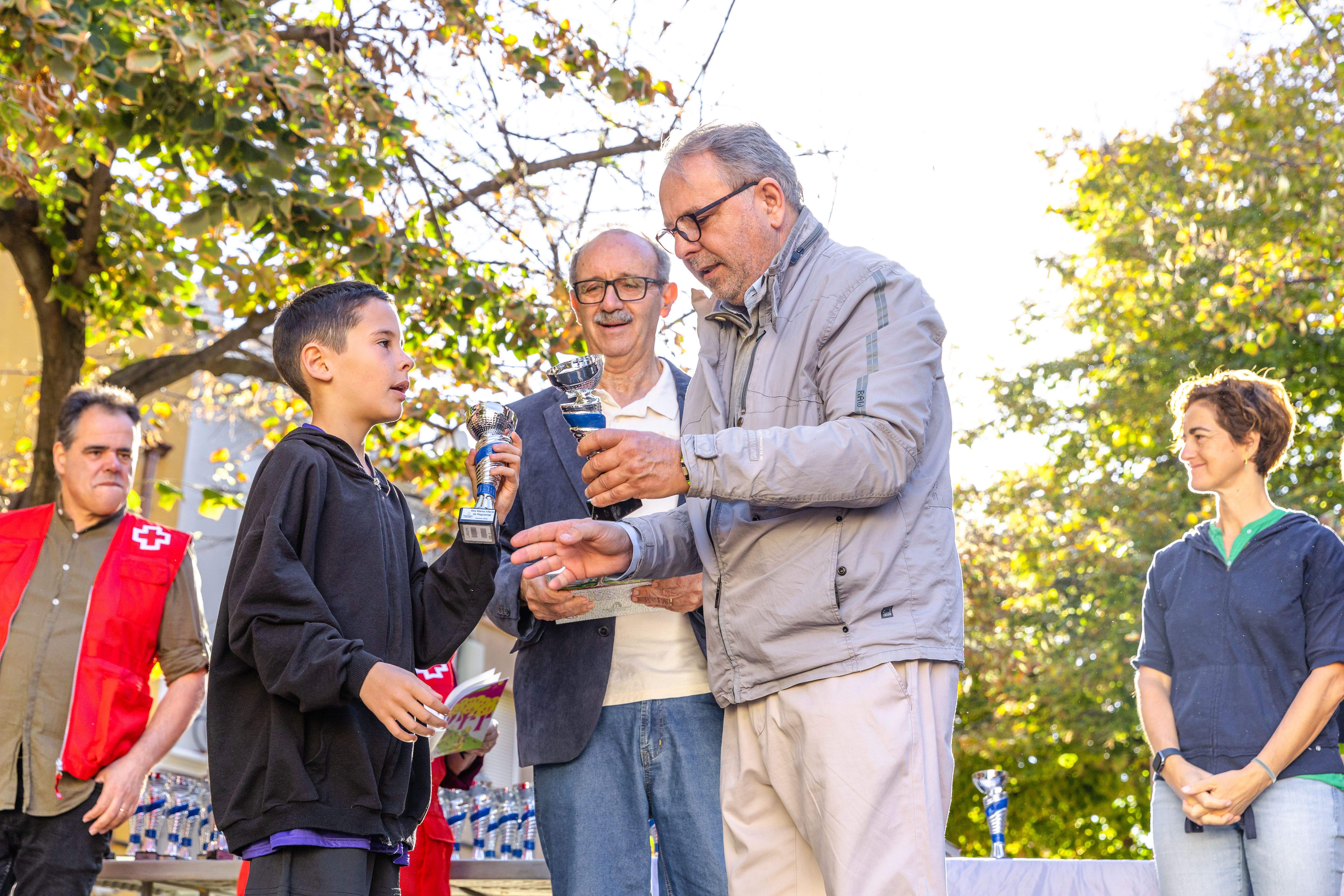 Entrega de premis de la 64a edció de la Marxa Infantil. FOTO: Arnau Padilla