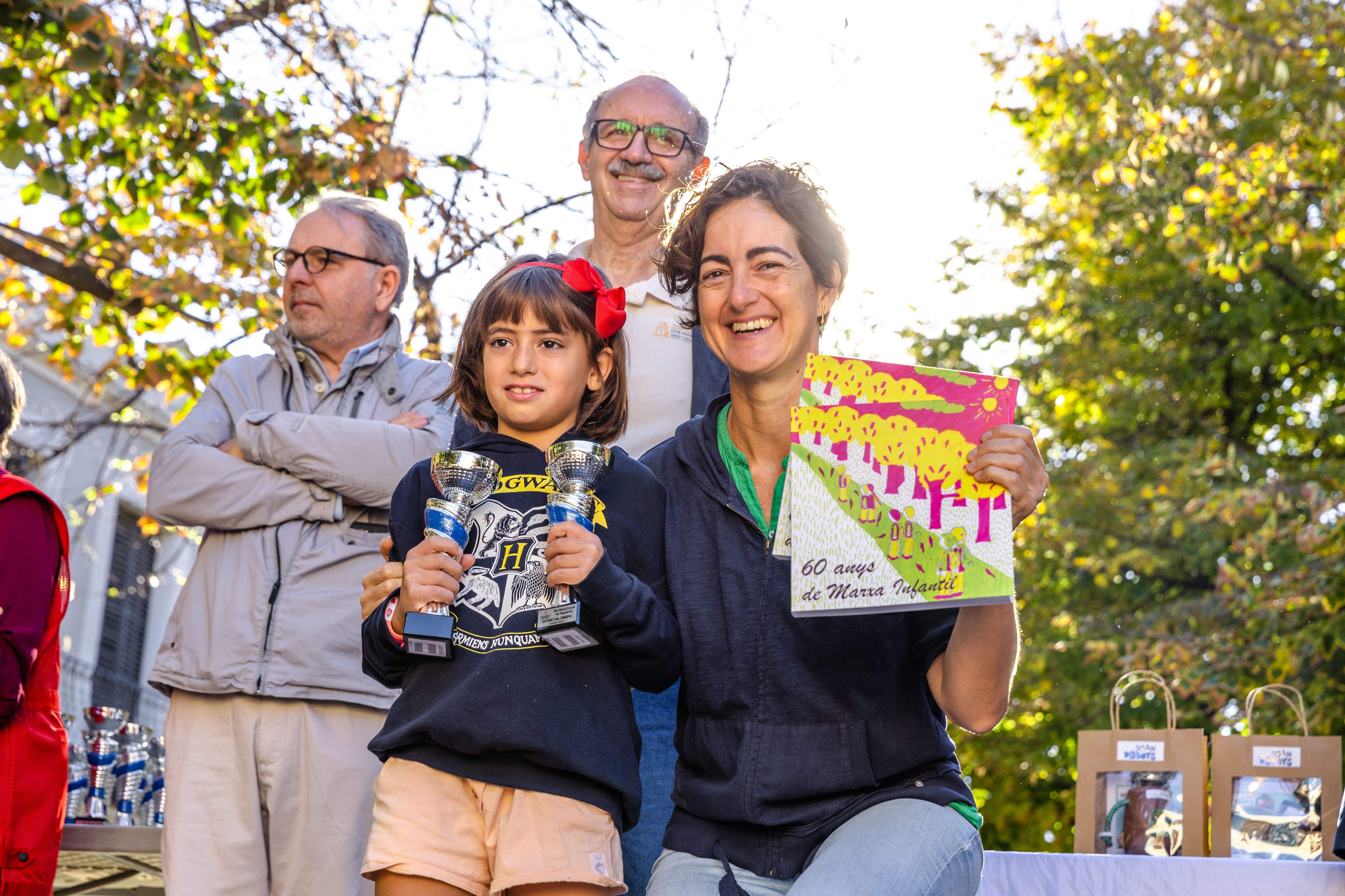Entrega de premis de la 64a edció de la Marxa Infantil. FOTO: Arnau Padilla