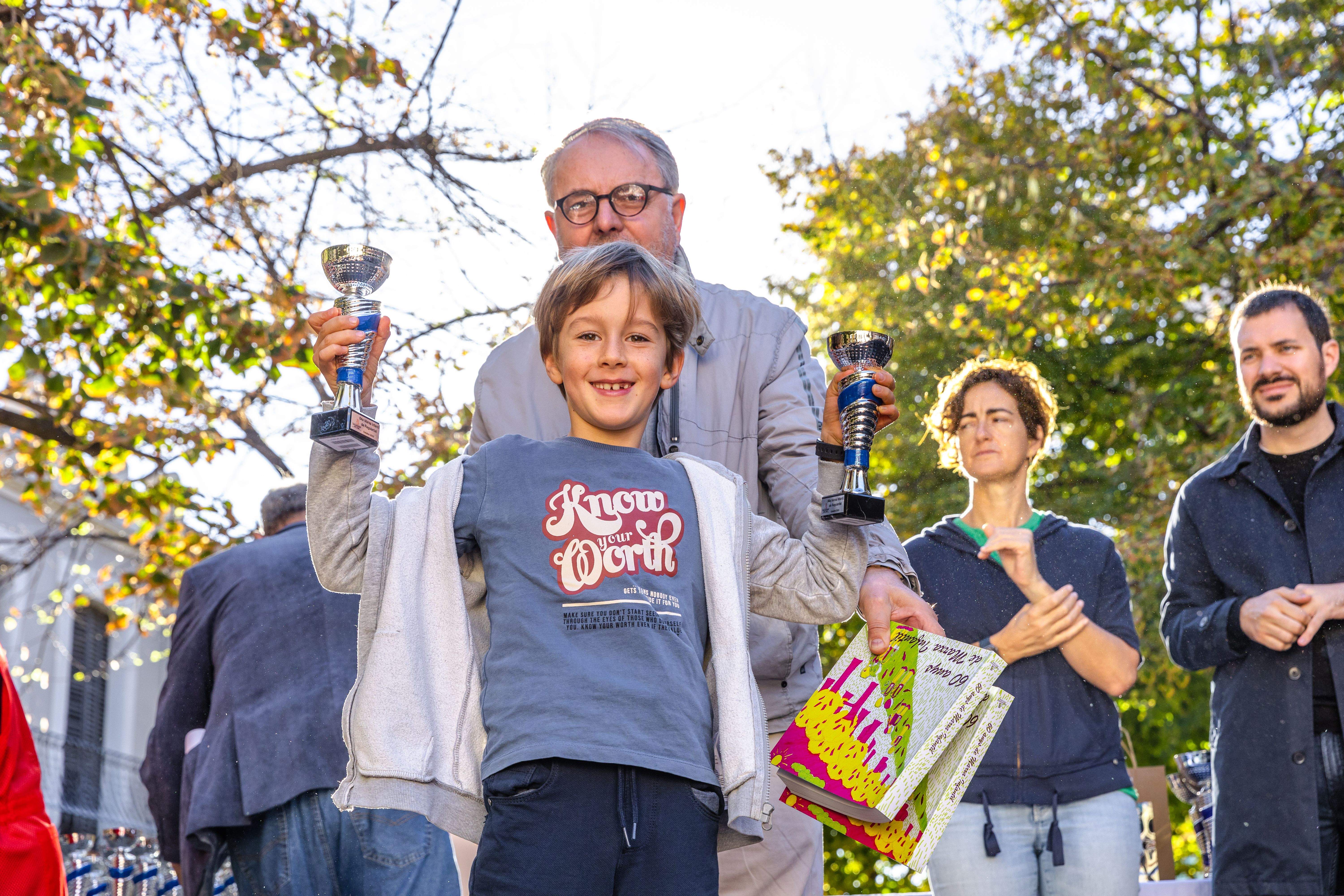 Entrega de premis de la 64a edció de la Marxa Infantil. FOTO: Arnau Padilla