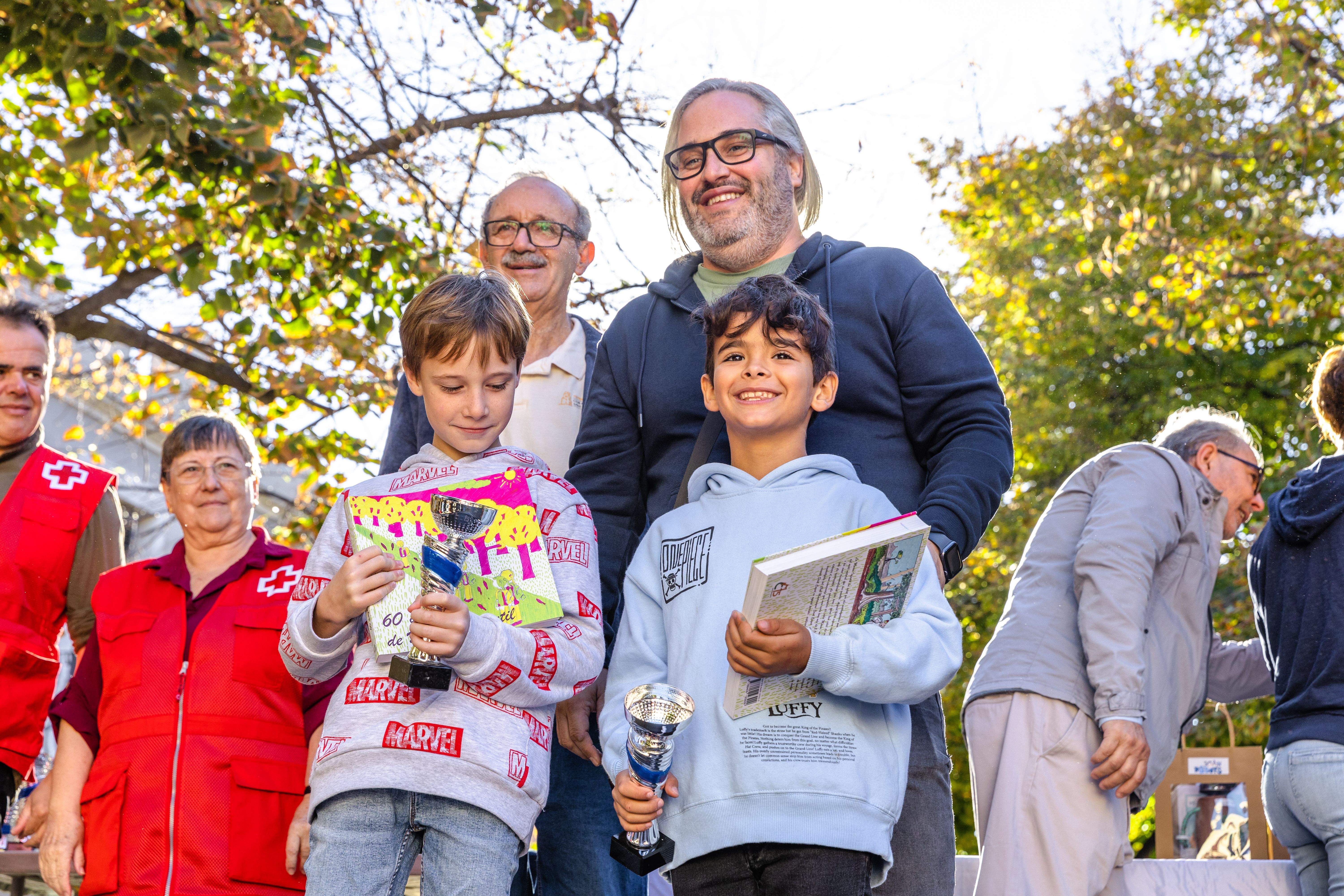 Entrega de premis de la 64a edció de la Marxa Infantil. FOTO: Arnau Padilla