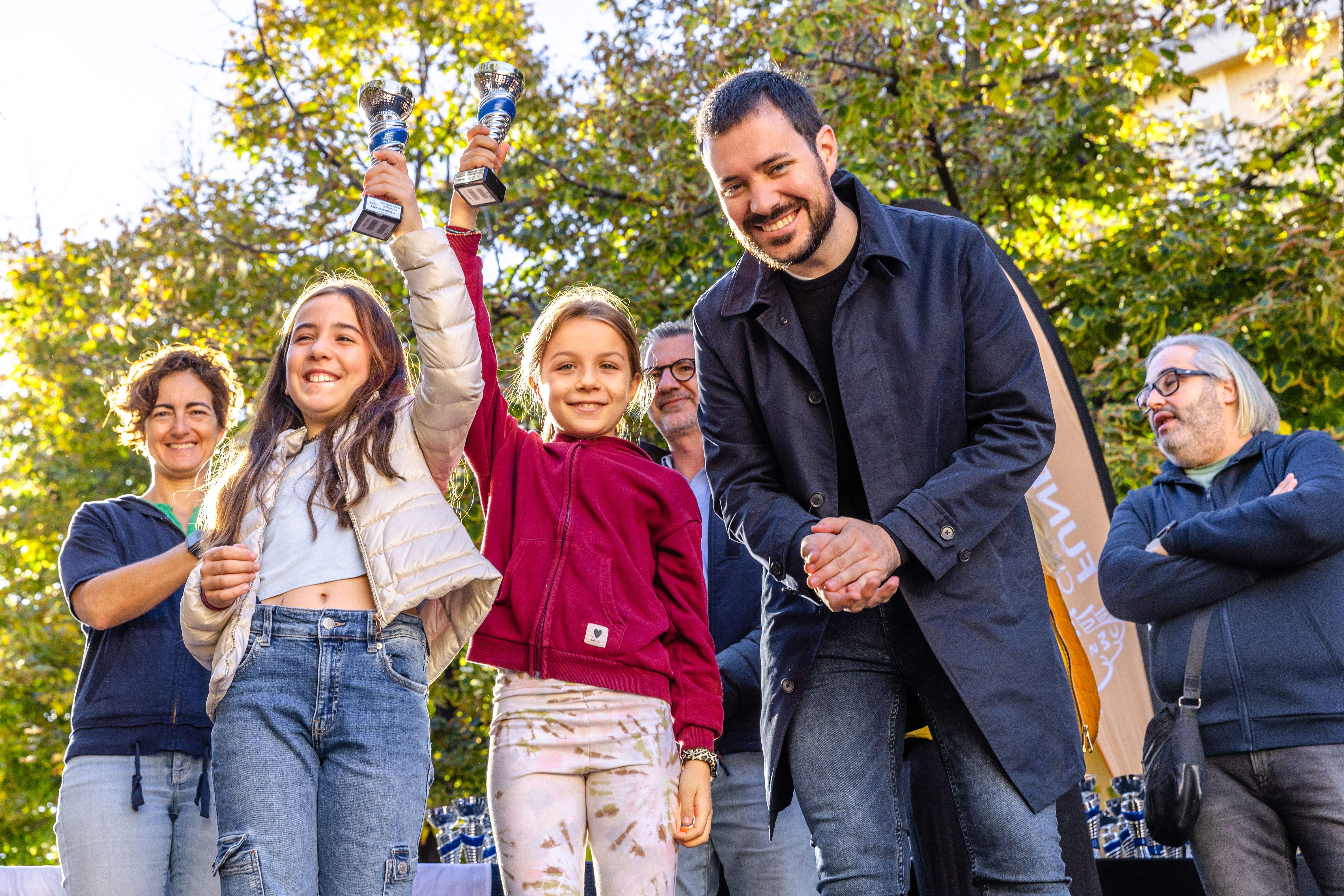 Entrega de premis de la 64a edció de la Marxa Infantil. FOTO: Arnau Padilla