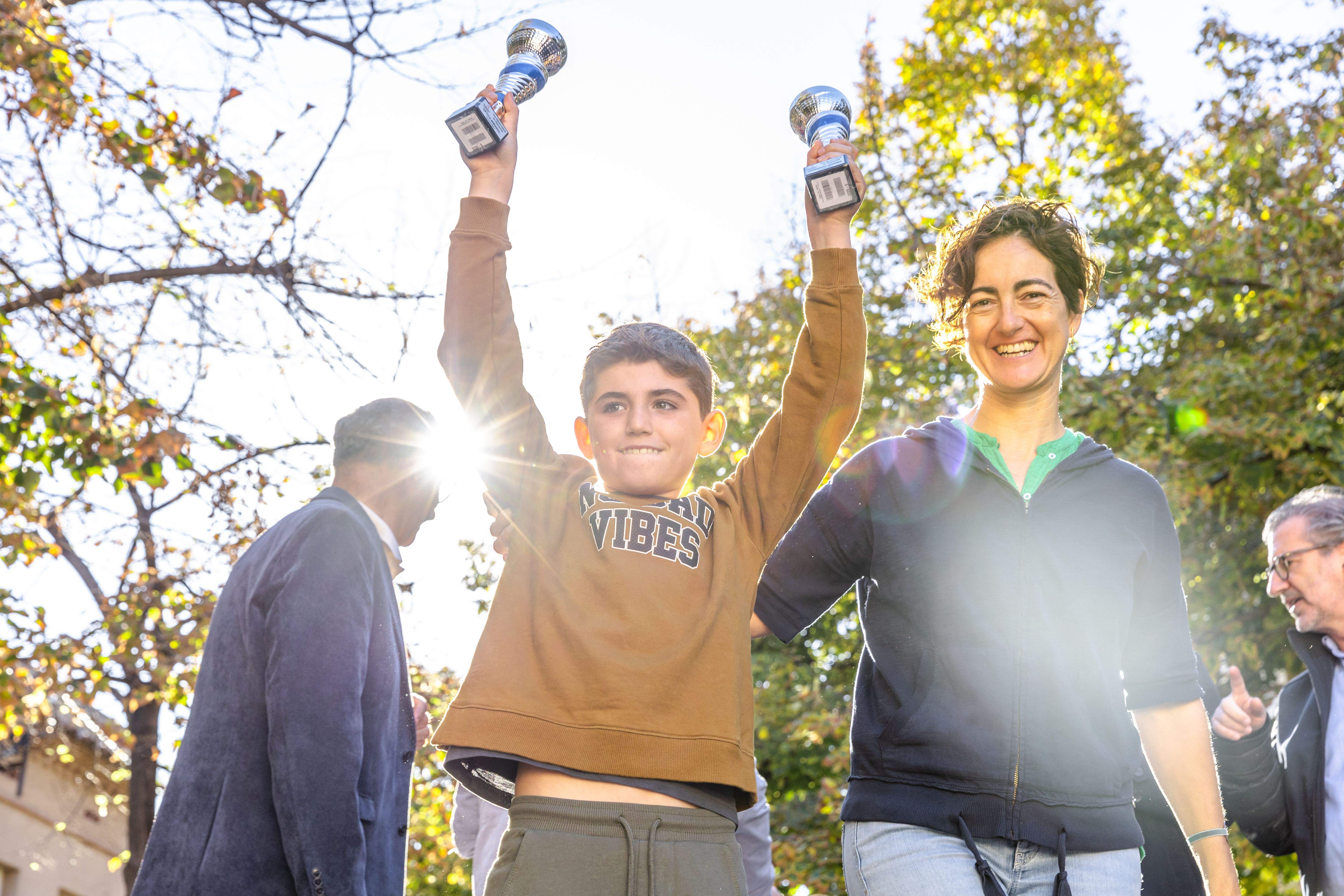 Entrega de premis de la 64a edció de la Marxa Infantil. FOTO: Arnau Padilla