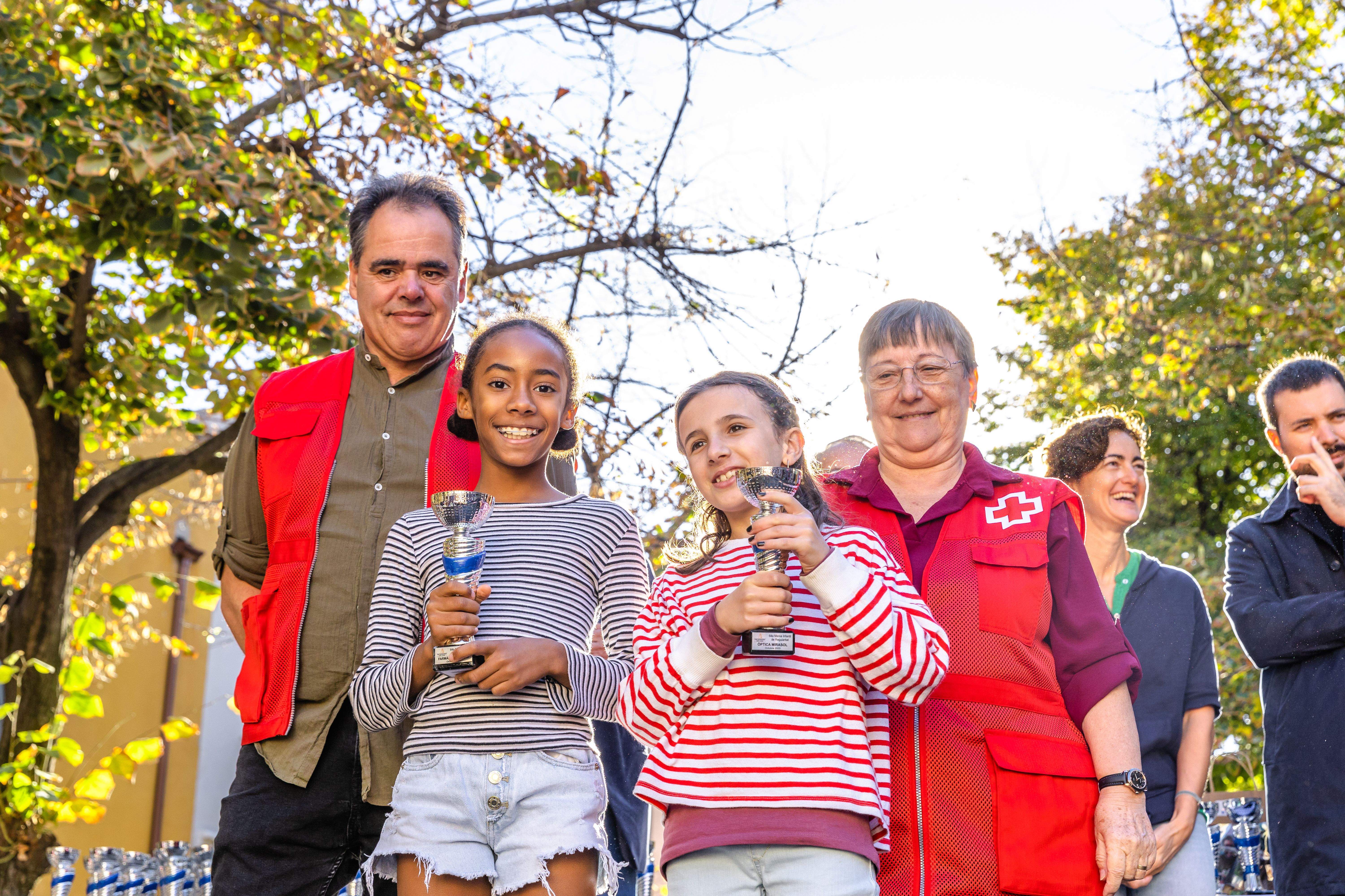 Entrega de premis de la 64a edció de la Marxa Infantil. FOTO: Arnau Padilla
