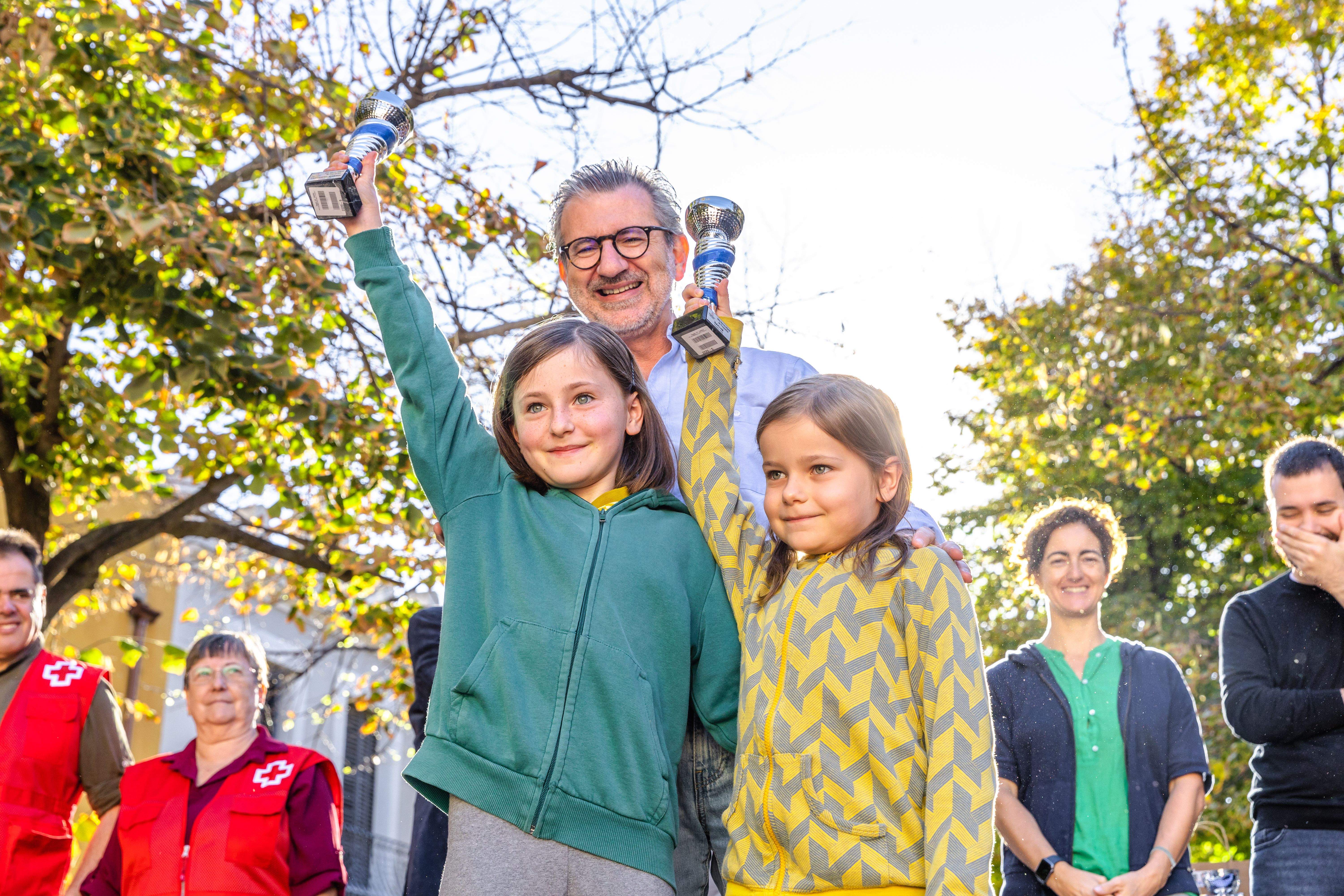 Entrega de premis de la 64a edció de la Marxa Infantil. FOTO: Arnau Padilla