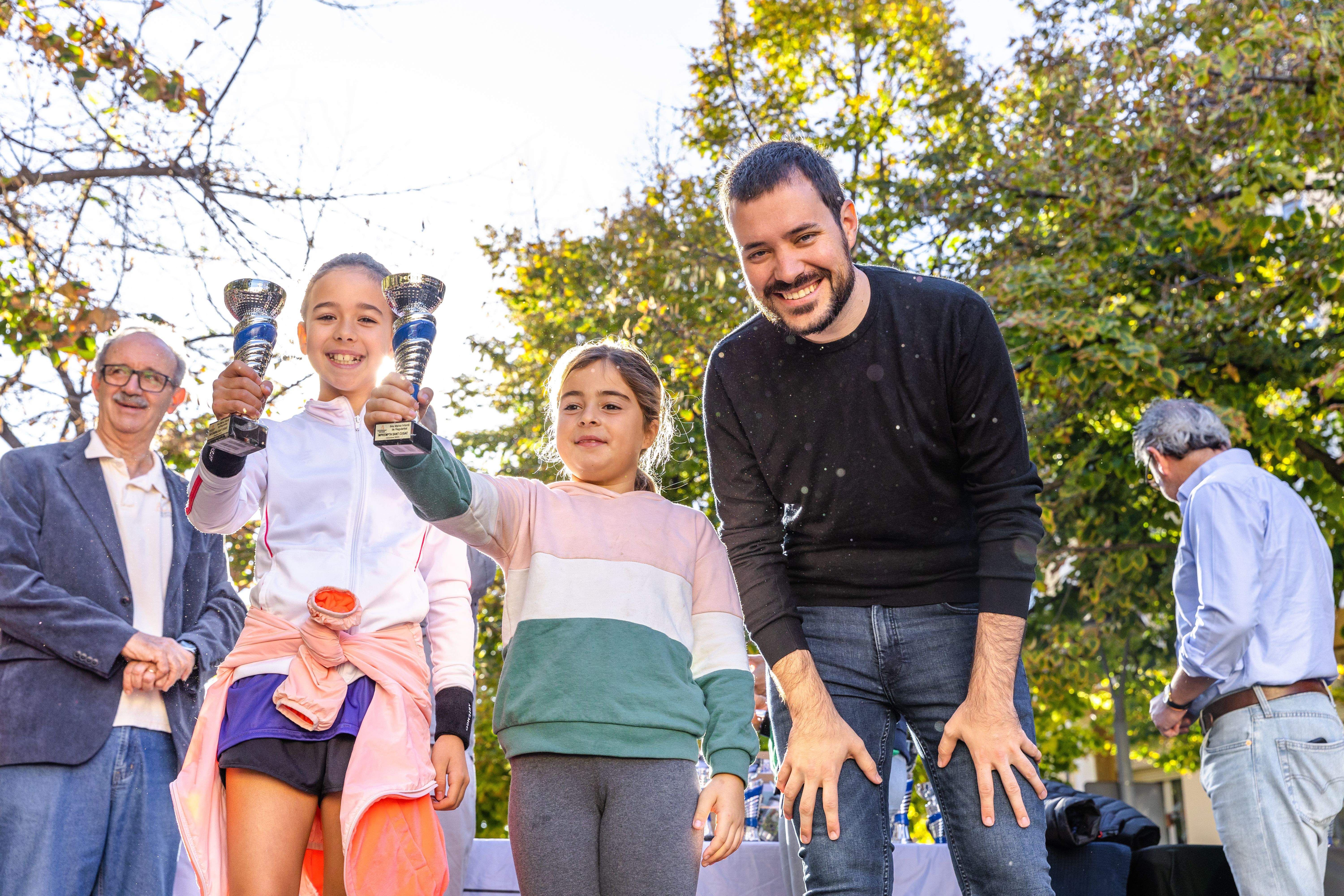 Entrega de premis de la 64a edció de la Marxa Infantil. FOTO: Arnau Padilla