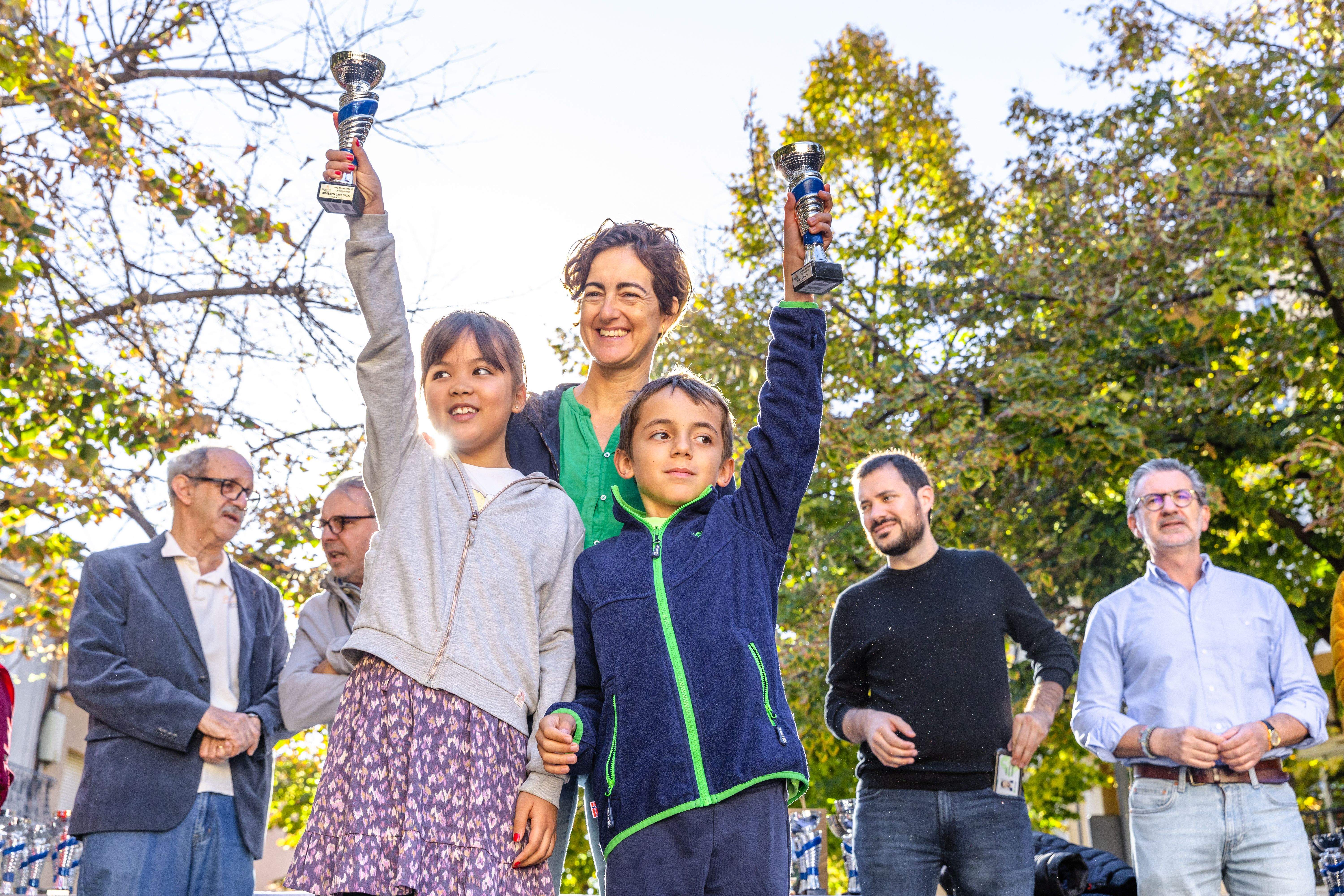 Entrega de premis de la 64a edció de la Marxa Infantil. FOTO: Arnau Padilla