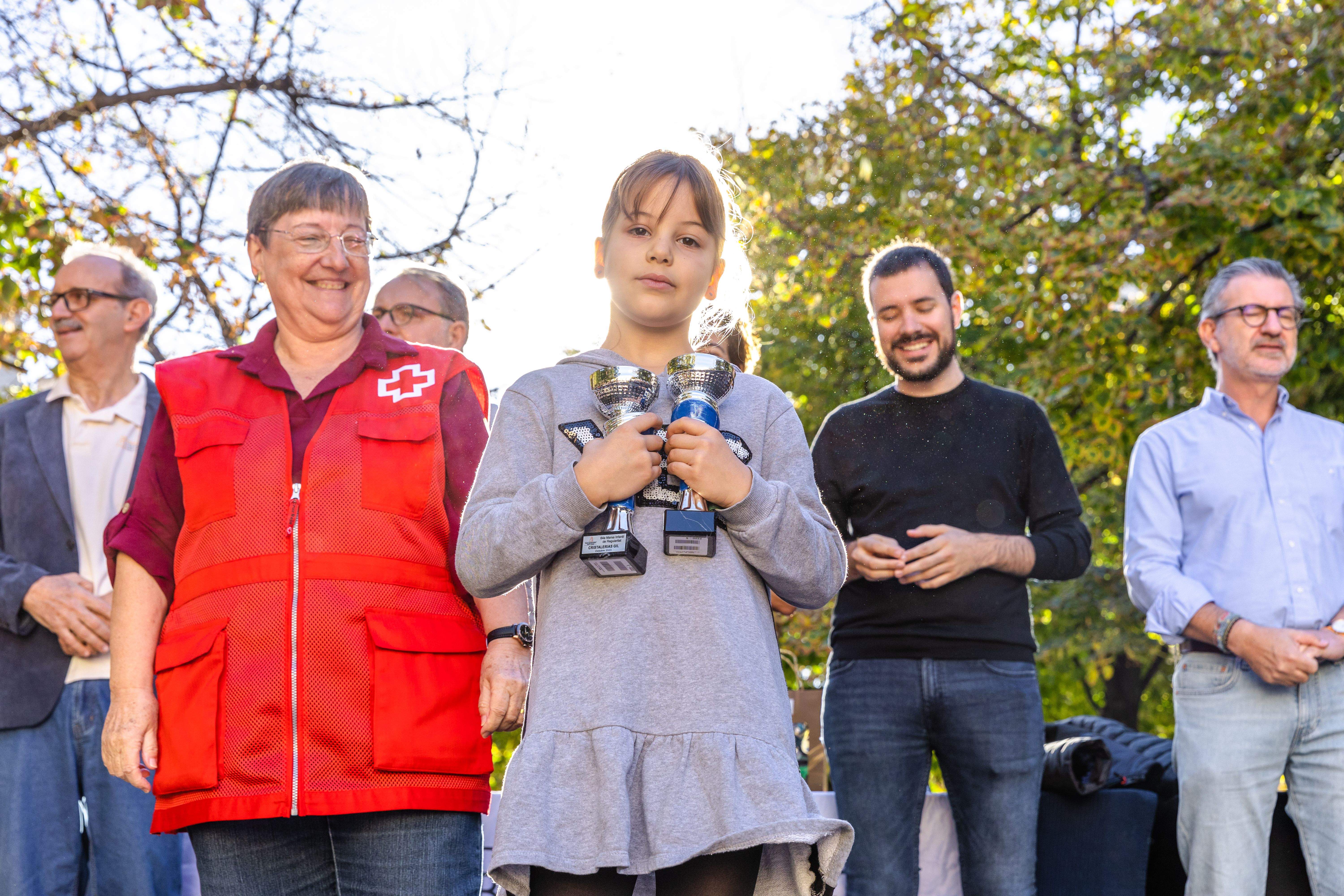 Entrega de premis de la 64a edció de la Marxa Infantil. FOTO: Arnau Padilla