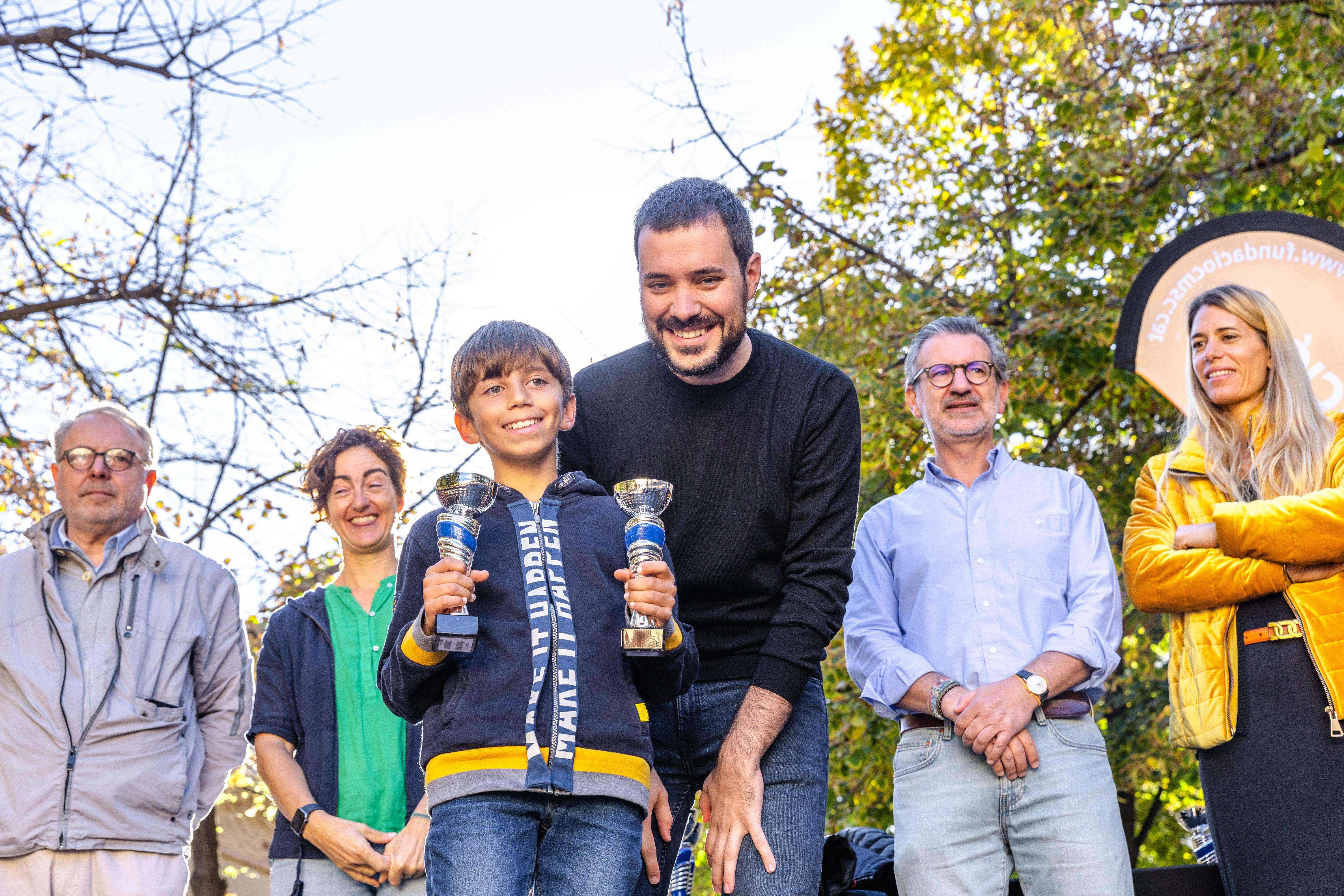 Entrega de premis de la 64a edció de la Marxa Infantil. FOTO: Arnau Padilla
