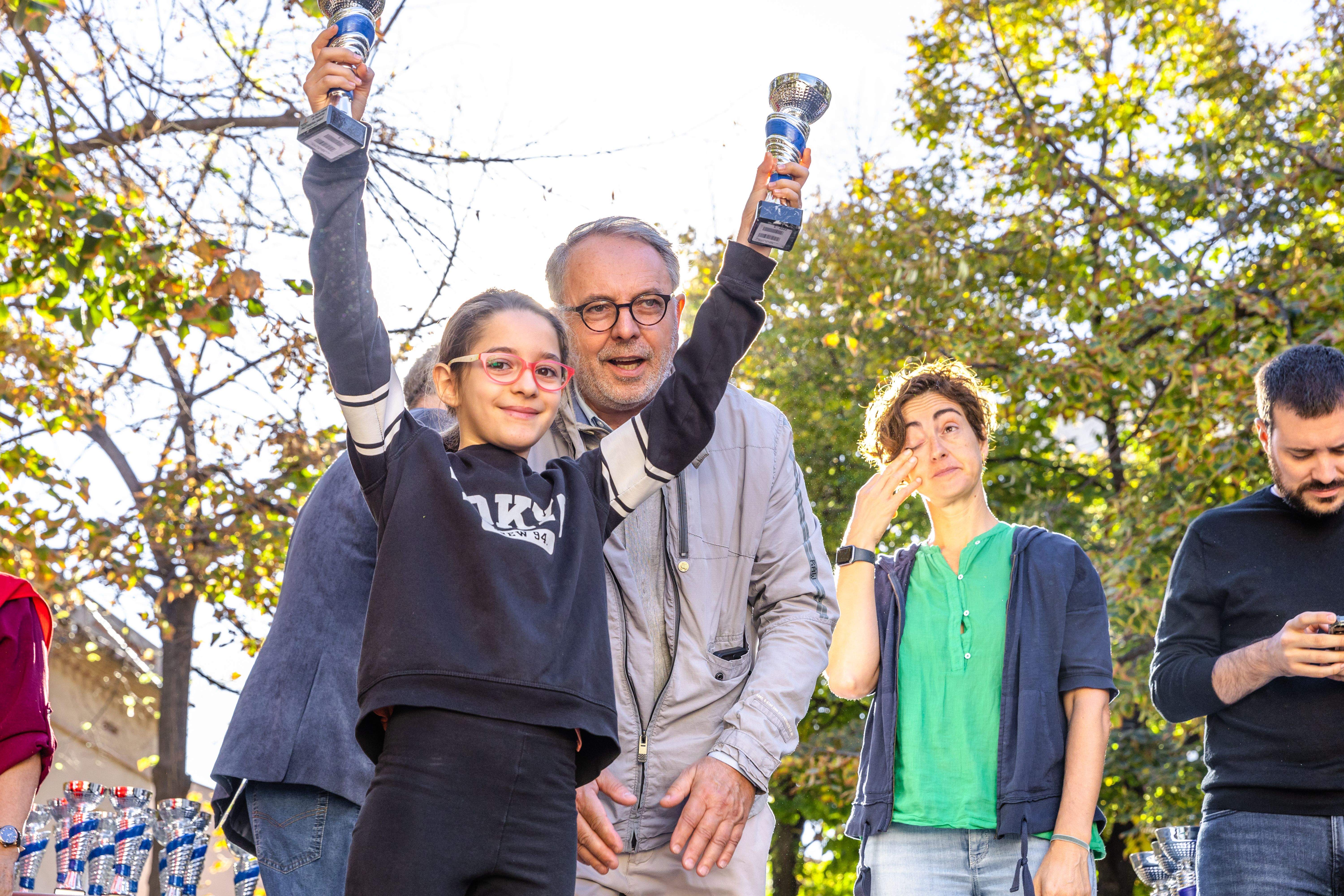 Entrega de premis de la 64a edció de la Marxa Infantil. FOTO: Arnau Padilla