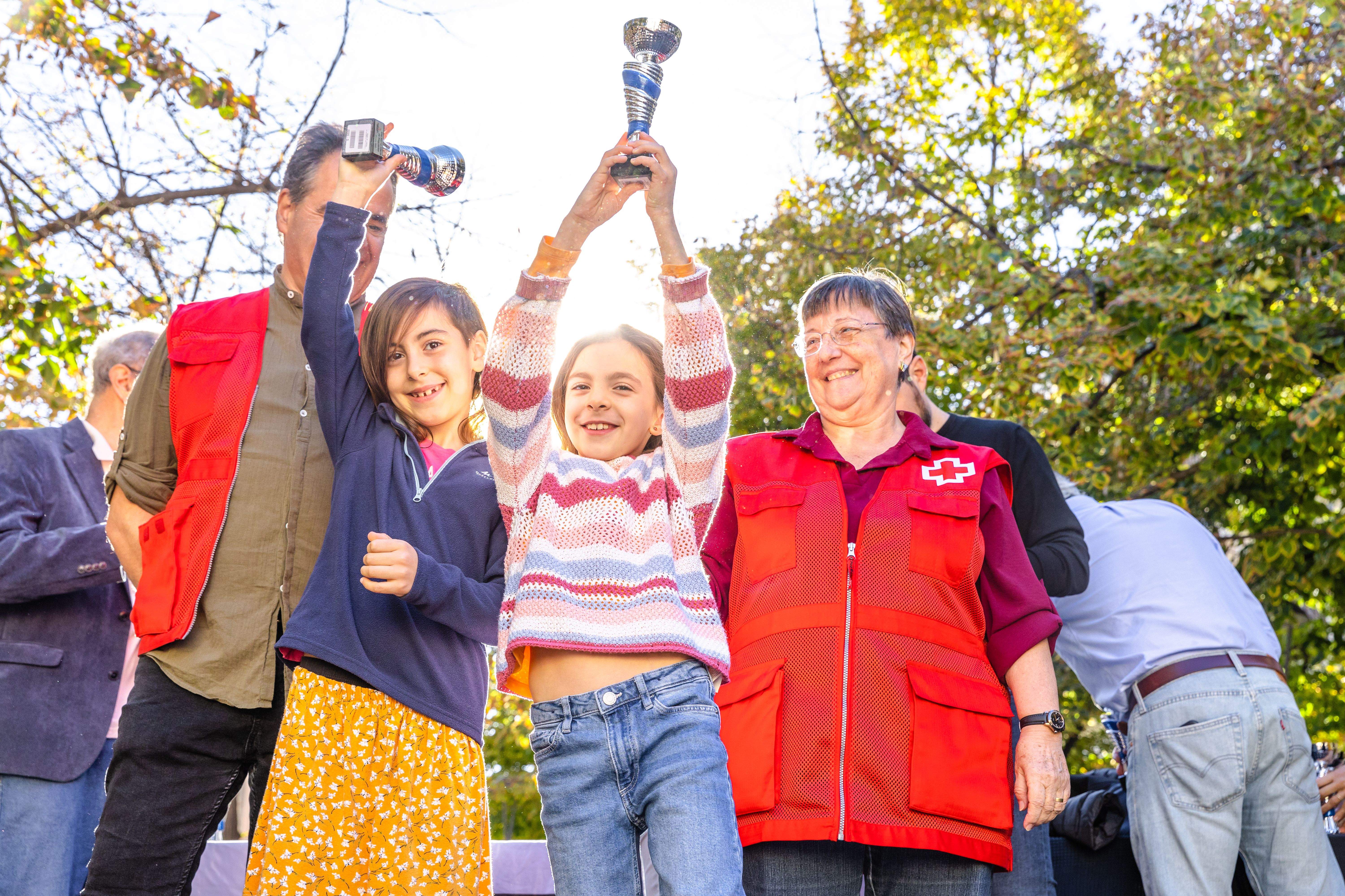 Entrega de premis de la 64a edció de la Marxa Infantil. FOTO: Arnau Padilla