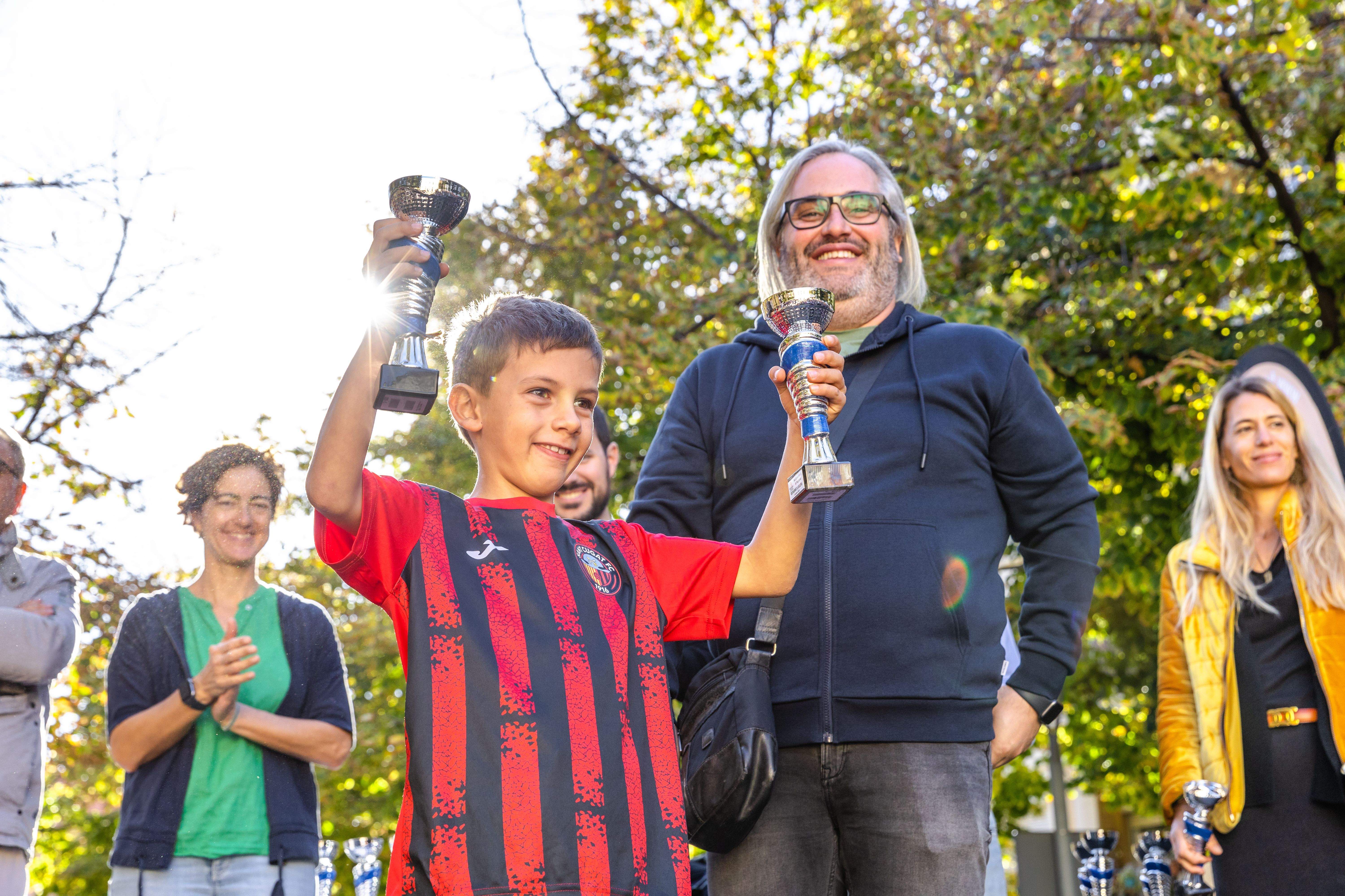 Entrega de premis de la 64a edció de la Marxa Infantil. FOTO: Arnau Padilla