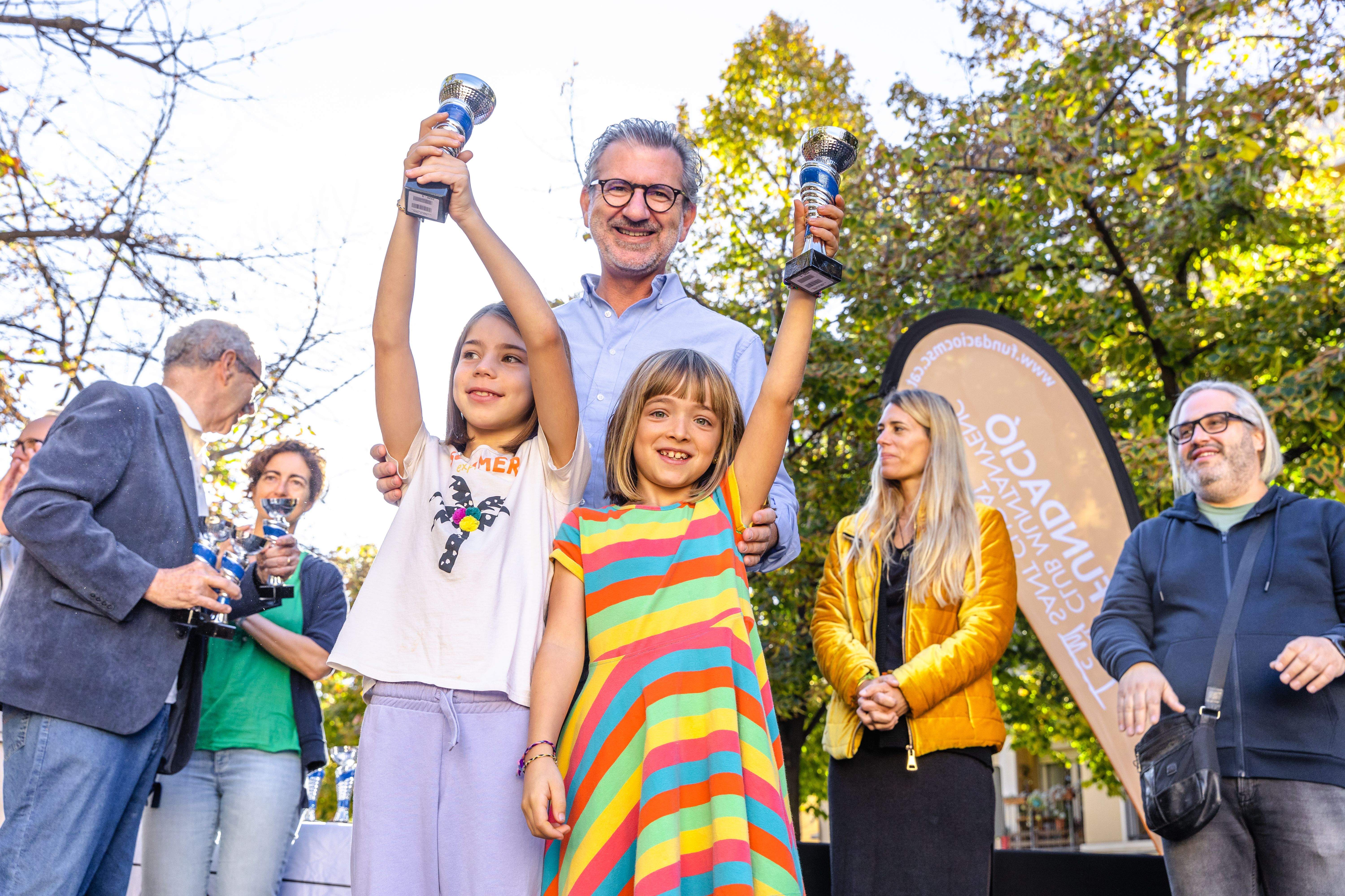 Entrega de premis de la 64a edció de la Marxa Infantil. FOTO: Arnau Padilla
