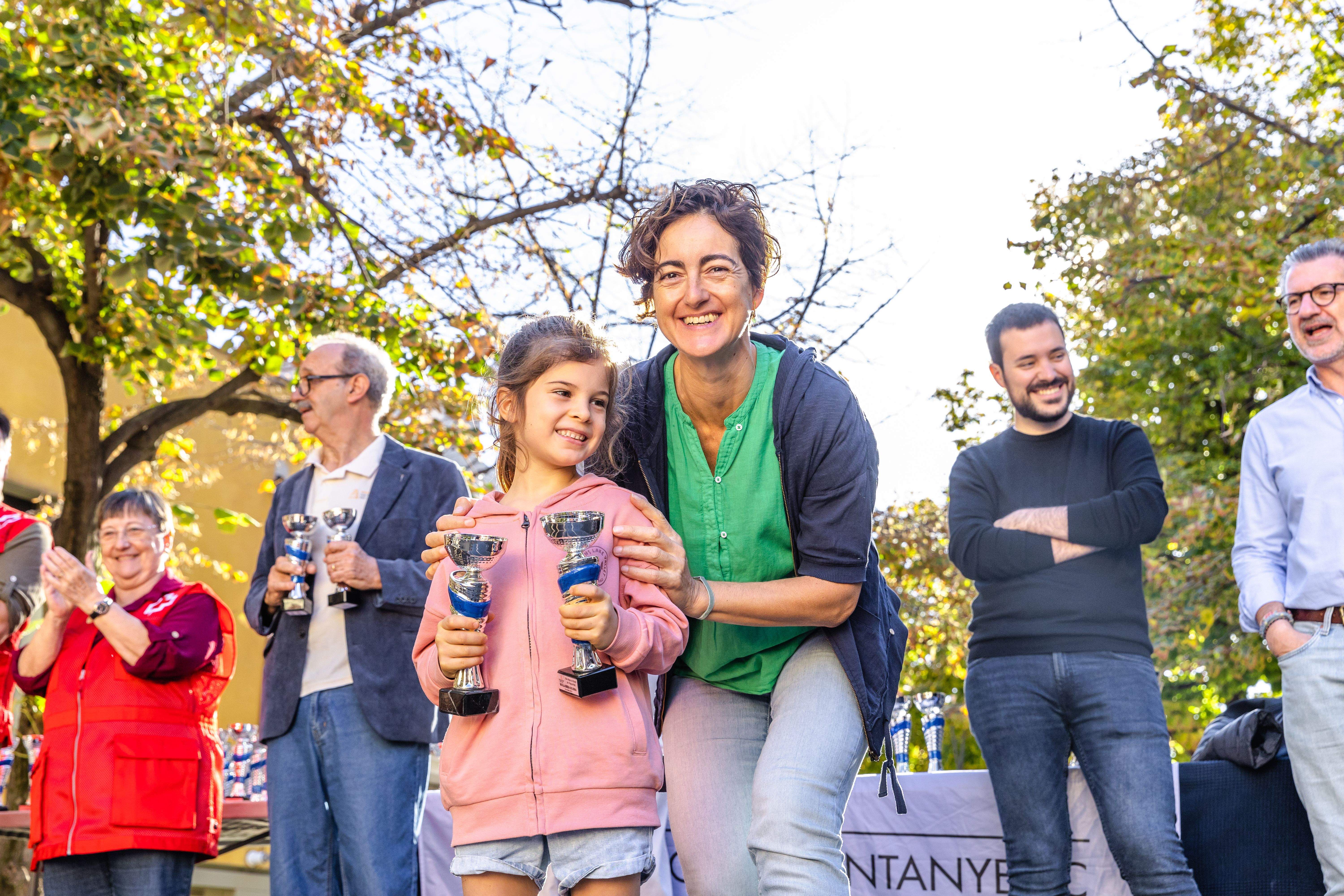 Entrega de premis de la 64a edció de la Marxa Infantil. FOTO: Arnau Padilla