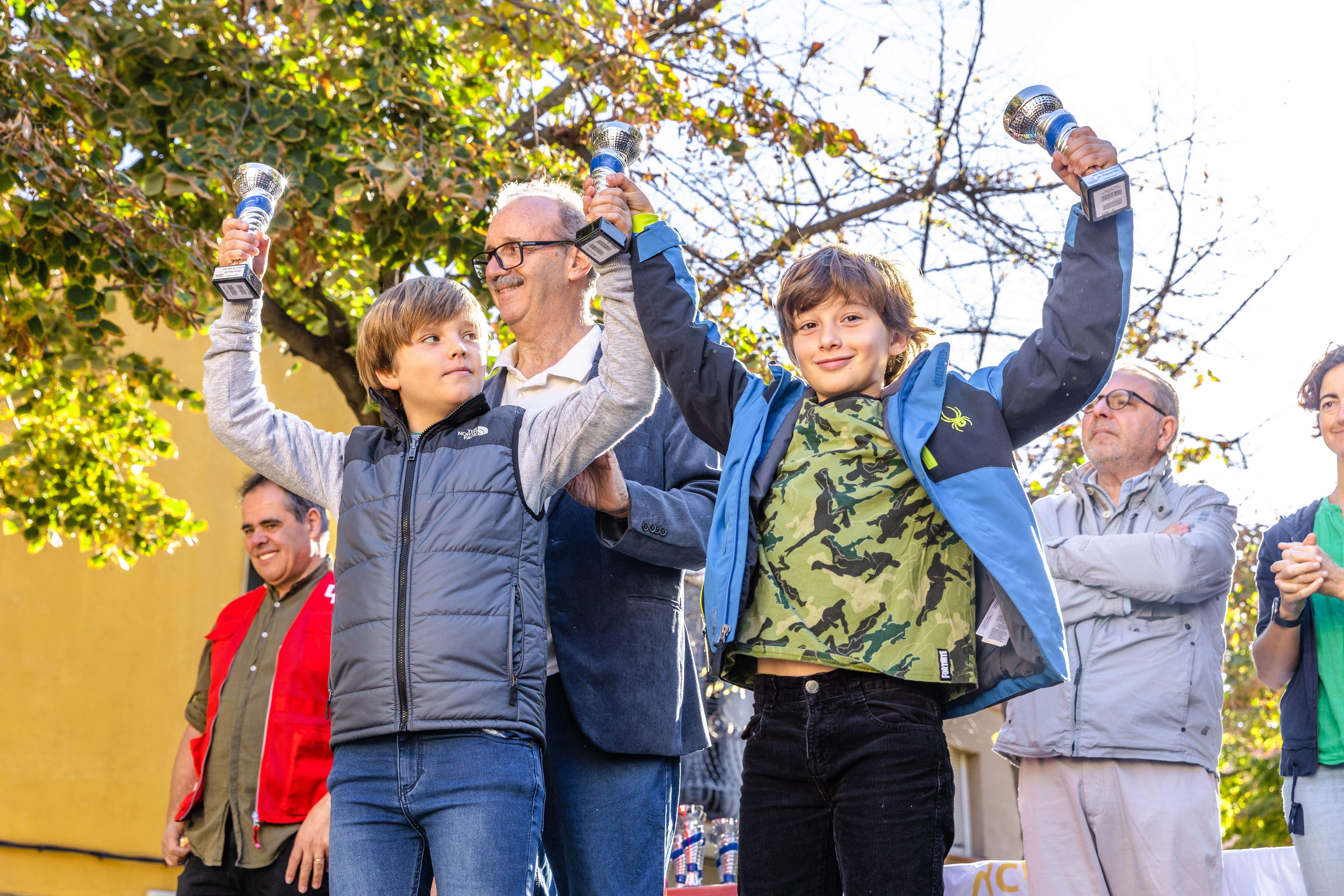 Entrega de premis de la 64a edció de la Marxa Infantil. FOTO: Arnau Padilla