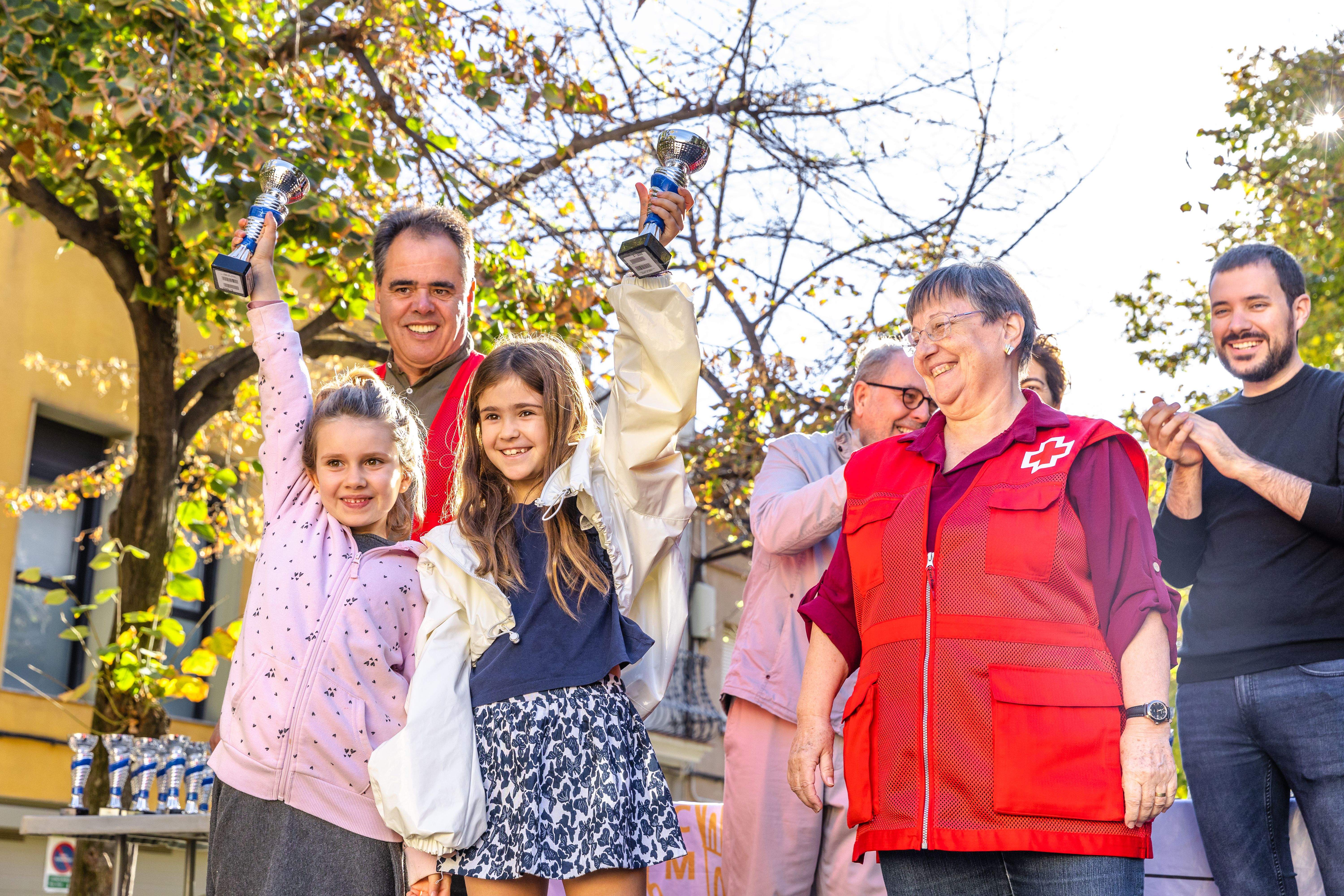 Entrega de premis de la 64a edció de la Marxa Infantil. FOTO: Arnau Padilla