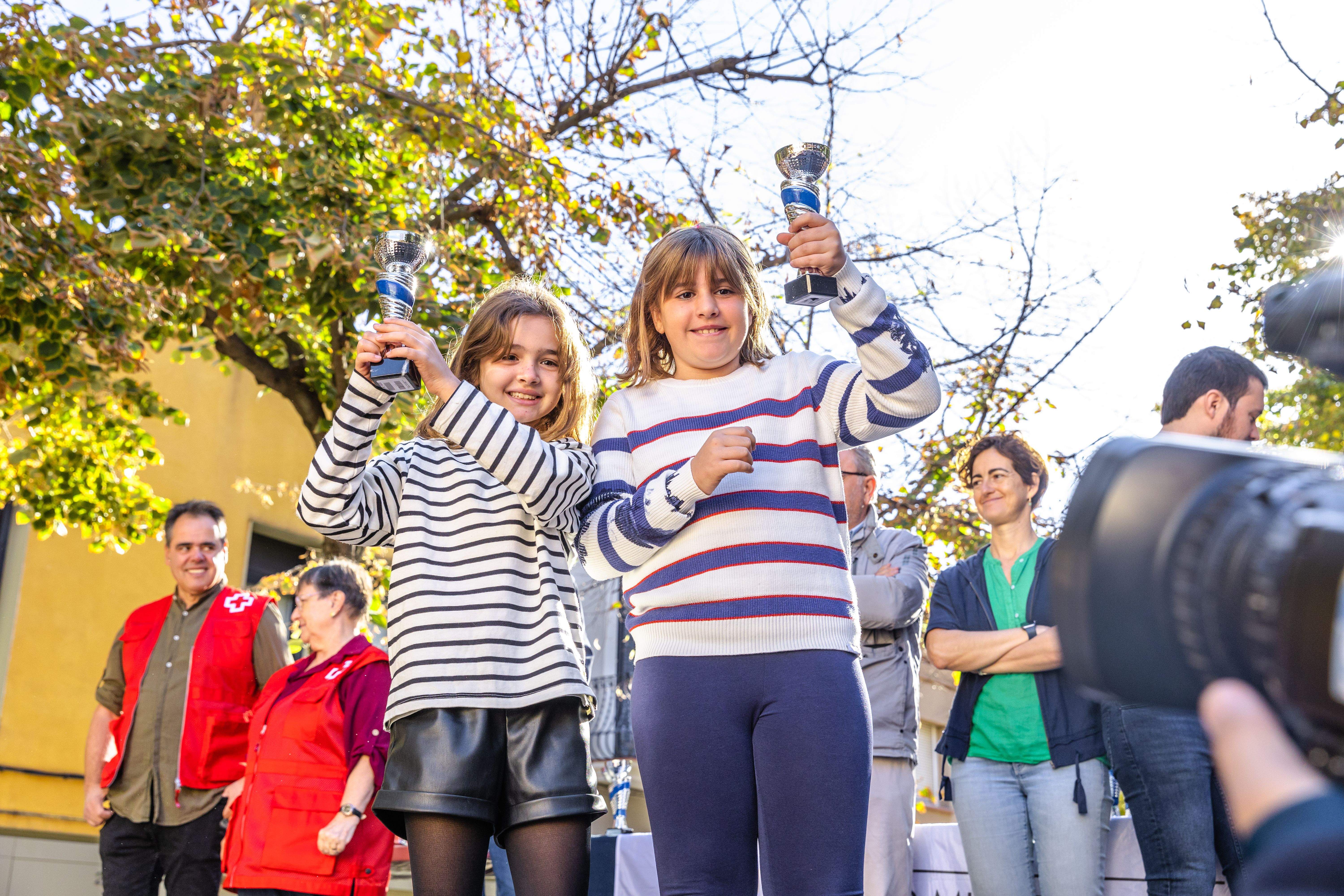 Entrega de premis de la 64a edció de la Marxa Infantil. FOTO: Arnau Padilla