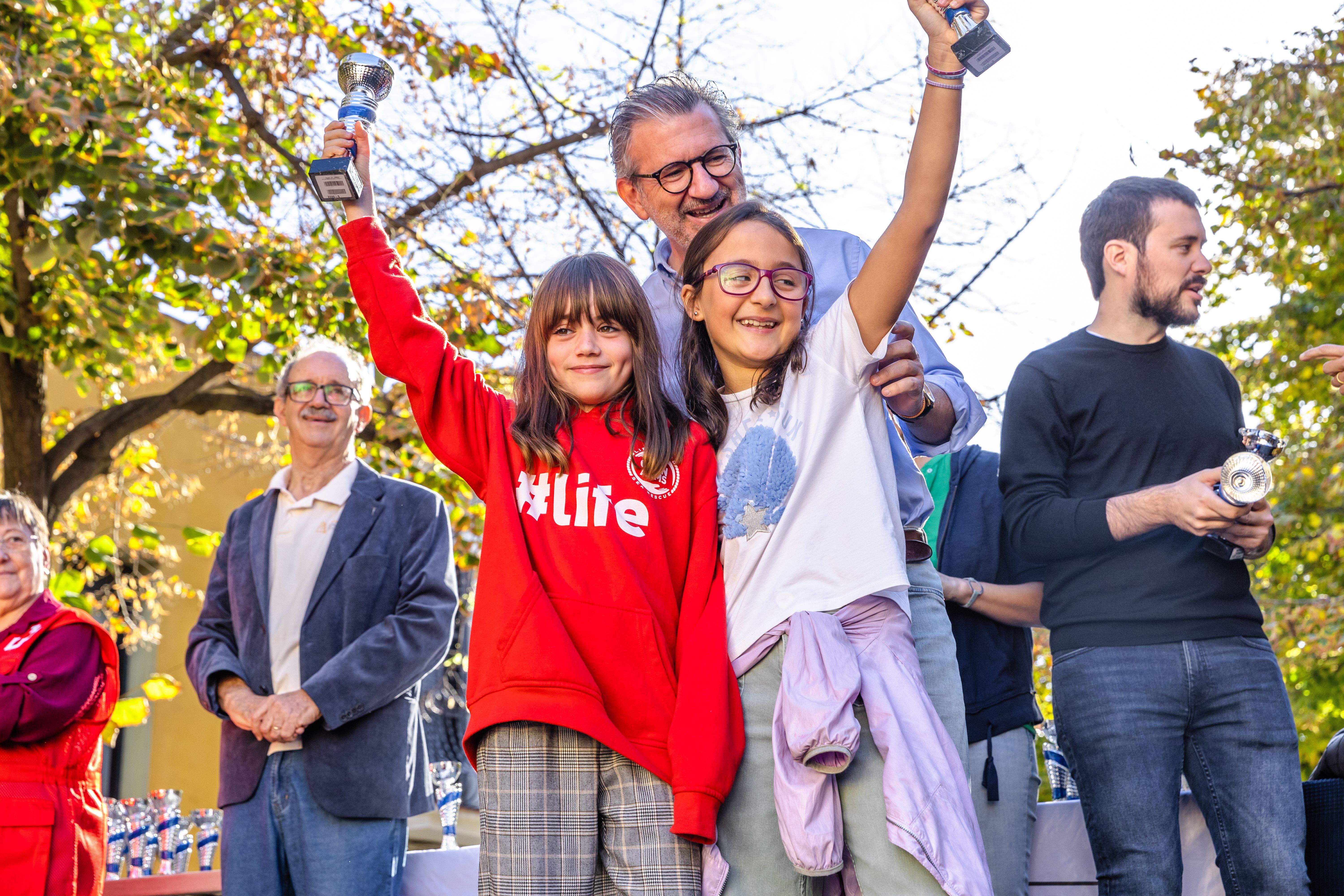 Entrega de premis de la 64a edció de la Marxa Infantil. FOTO: Arnau Padilla