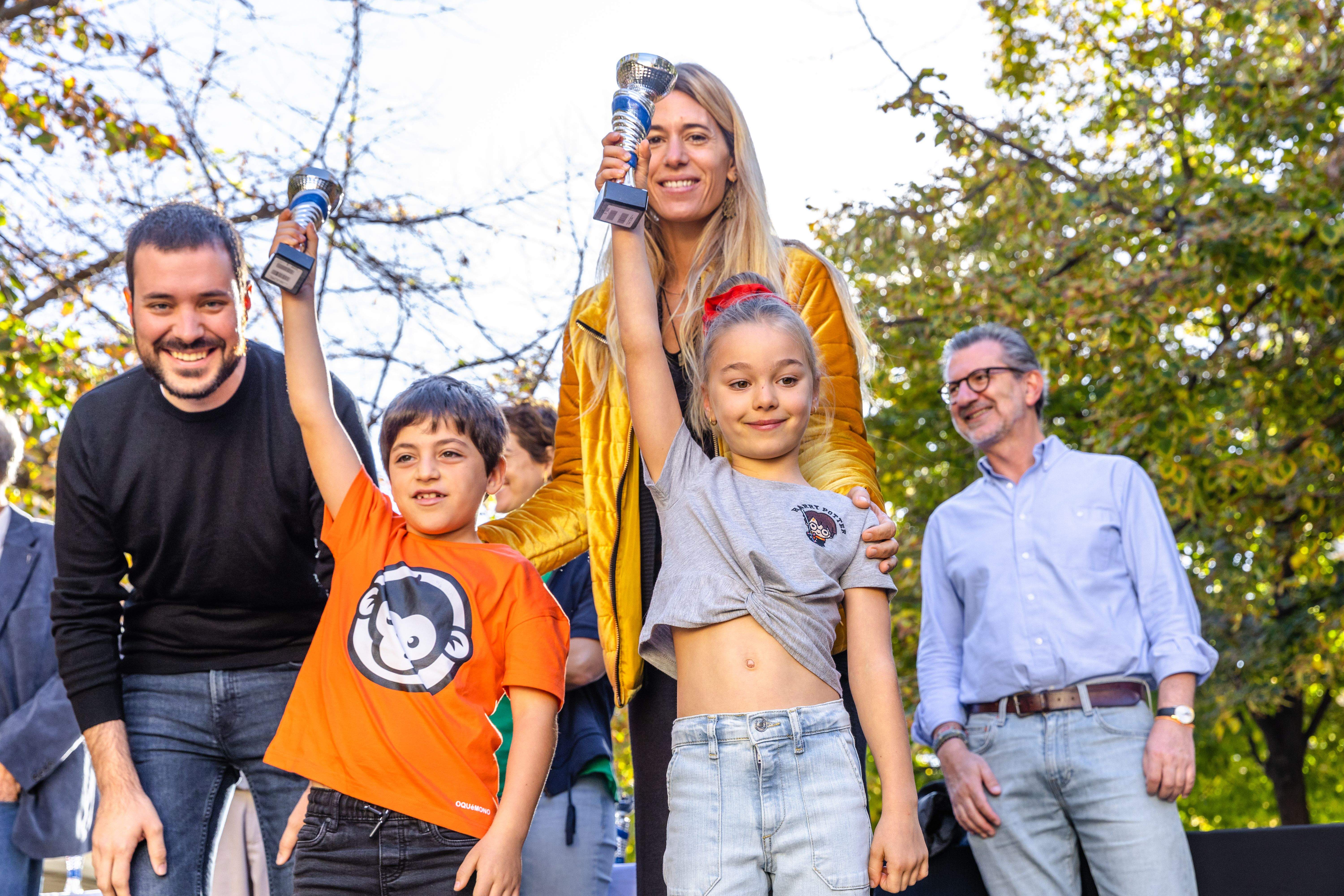 Entrega de premis de la 64a edció de la Marxa Infantil. FOTO: Arnau Padilla