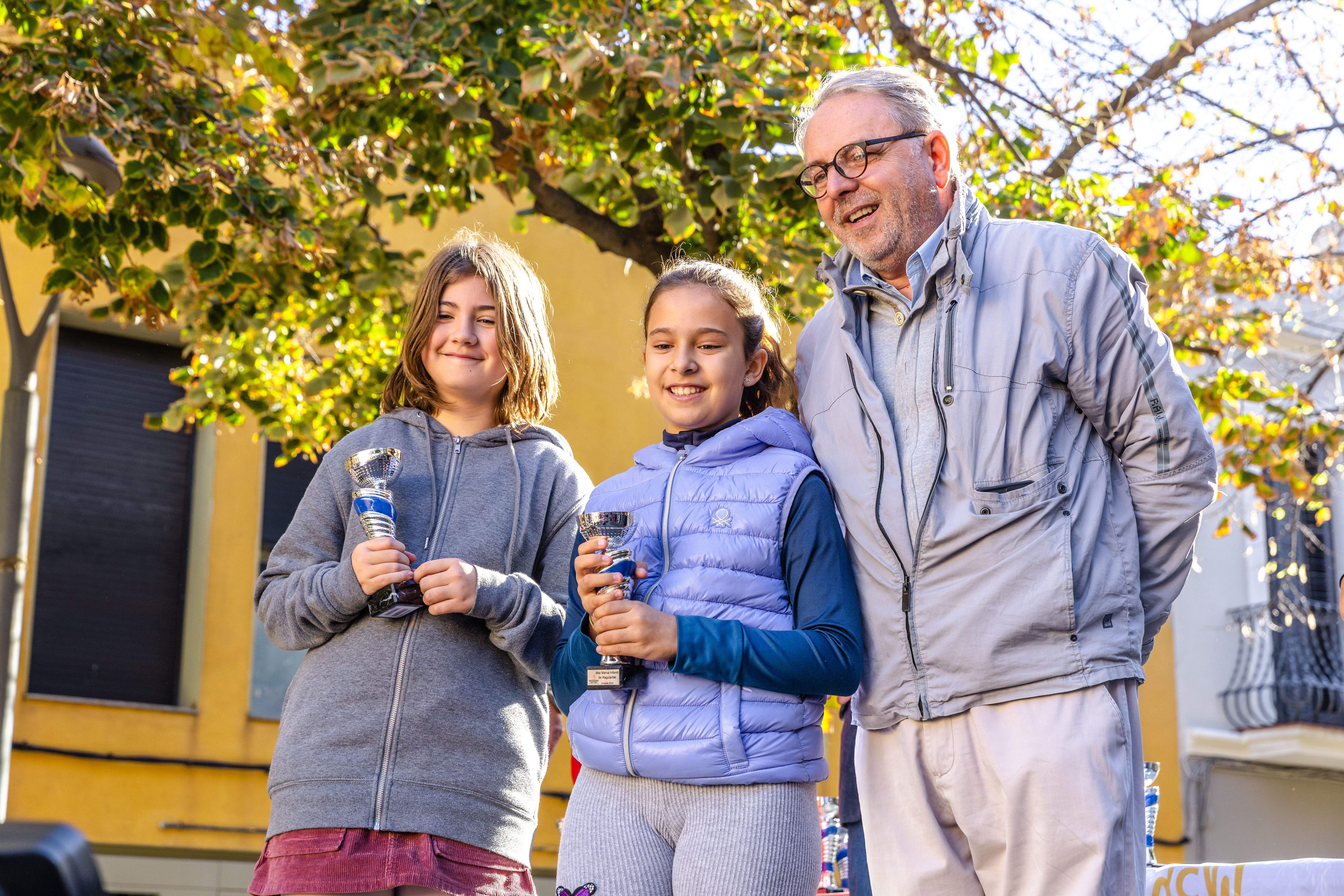 Entrega de premis de la 64a edció de la Marxa Infantil. FOTO: Arnau Padilla