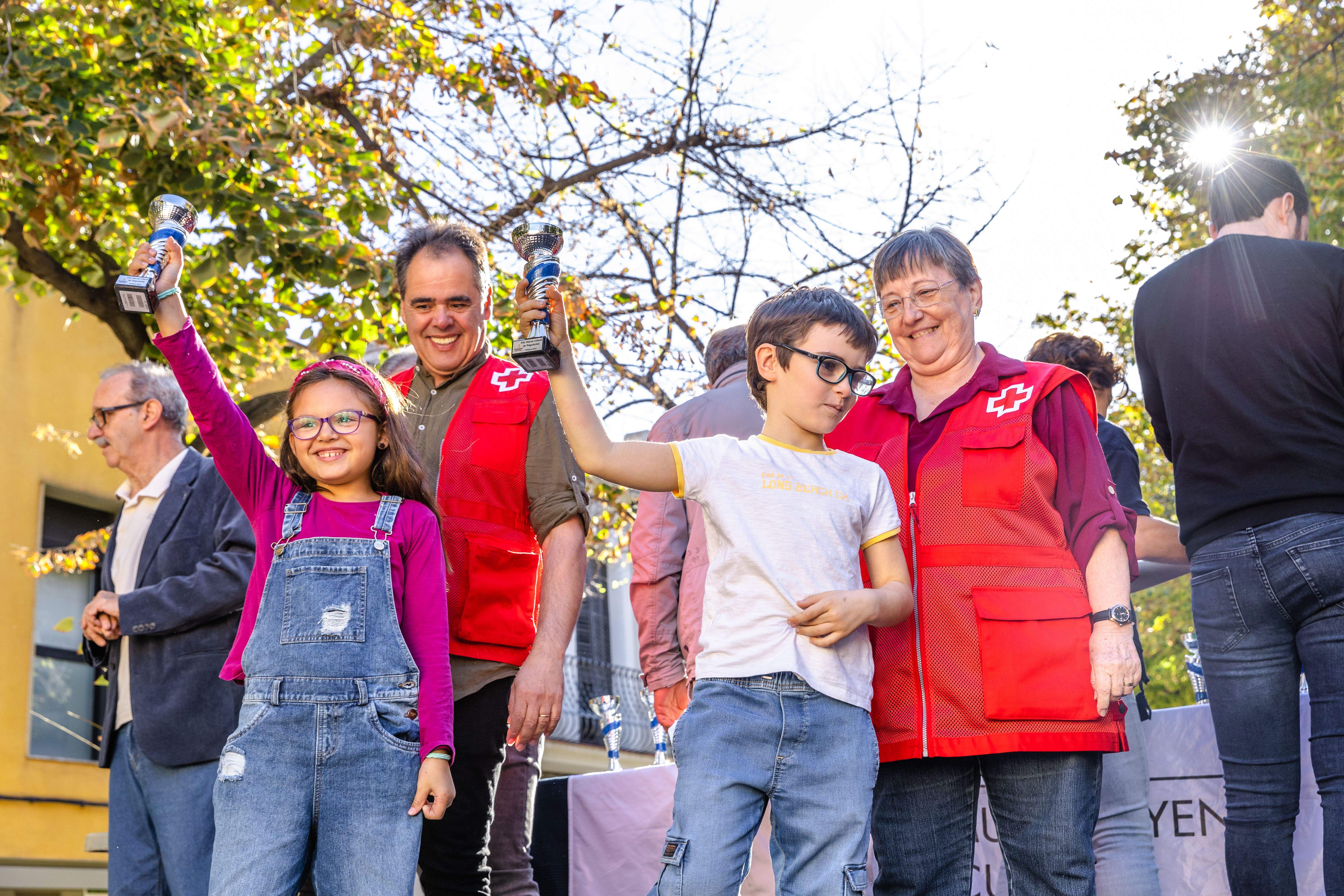 Entrega de premis de la 64a edció de la Marxa Infantil. FOTO: Arnau Padilla