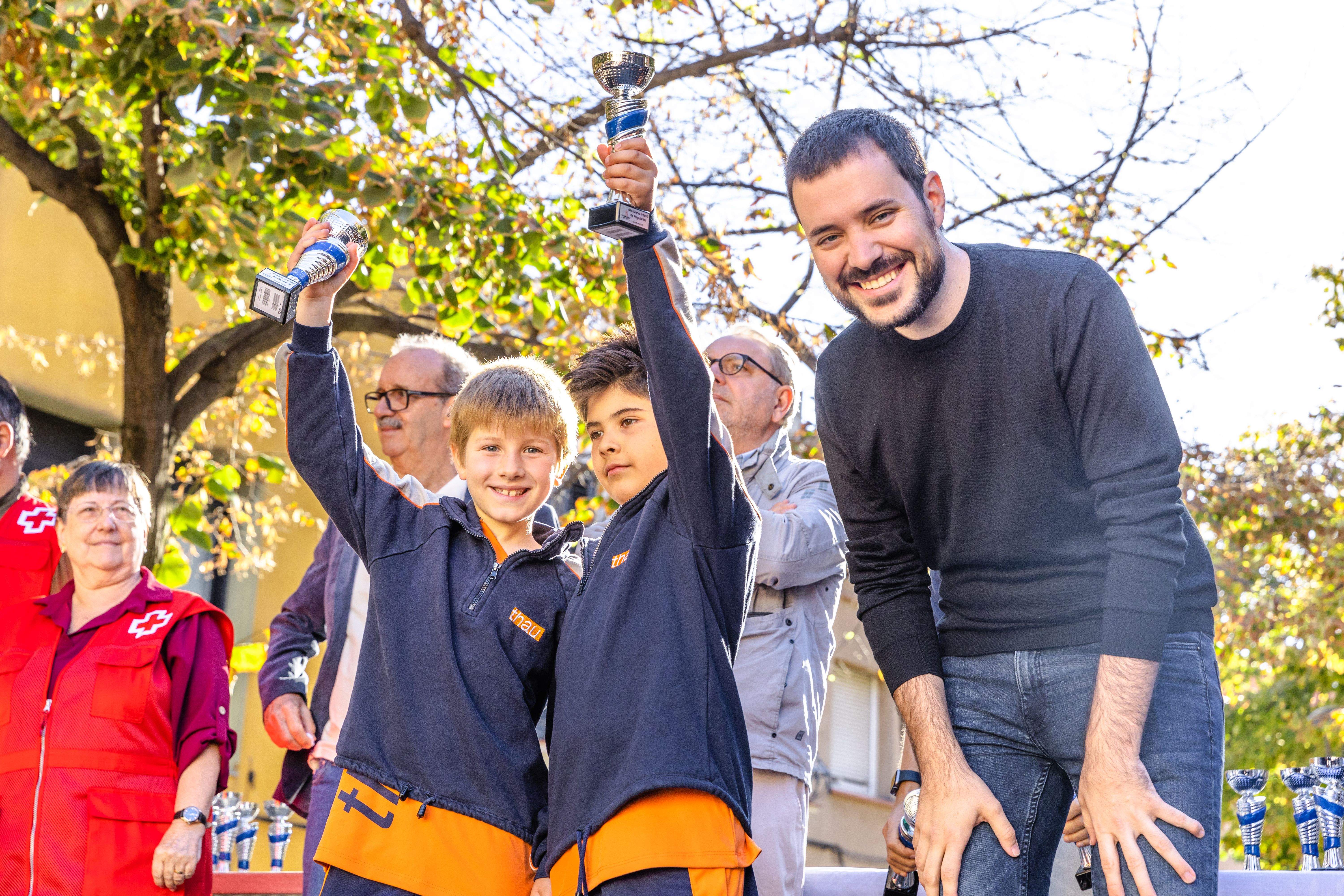 Entrega de premis de la 64a edció de la Marxa Infantil. FOTO: Arnau Padilla