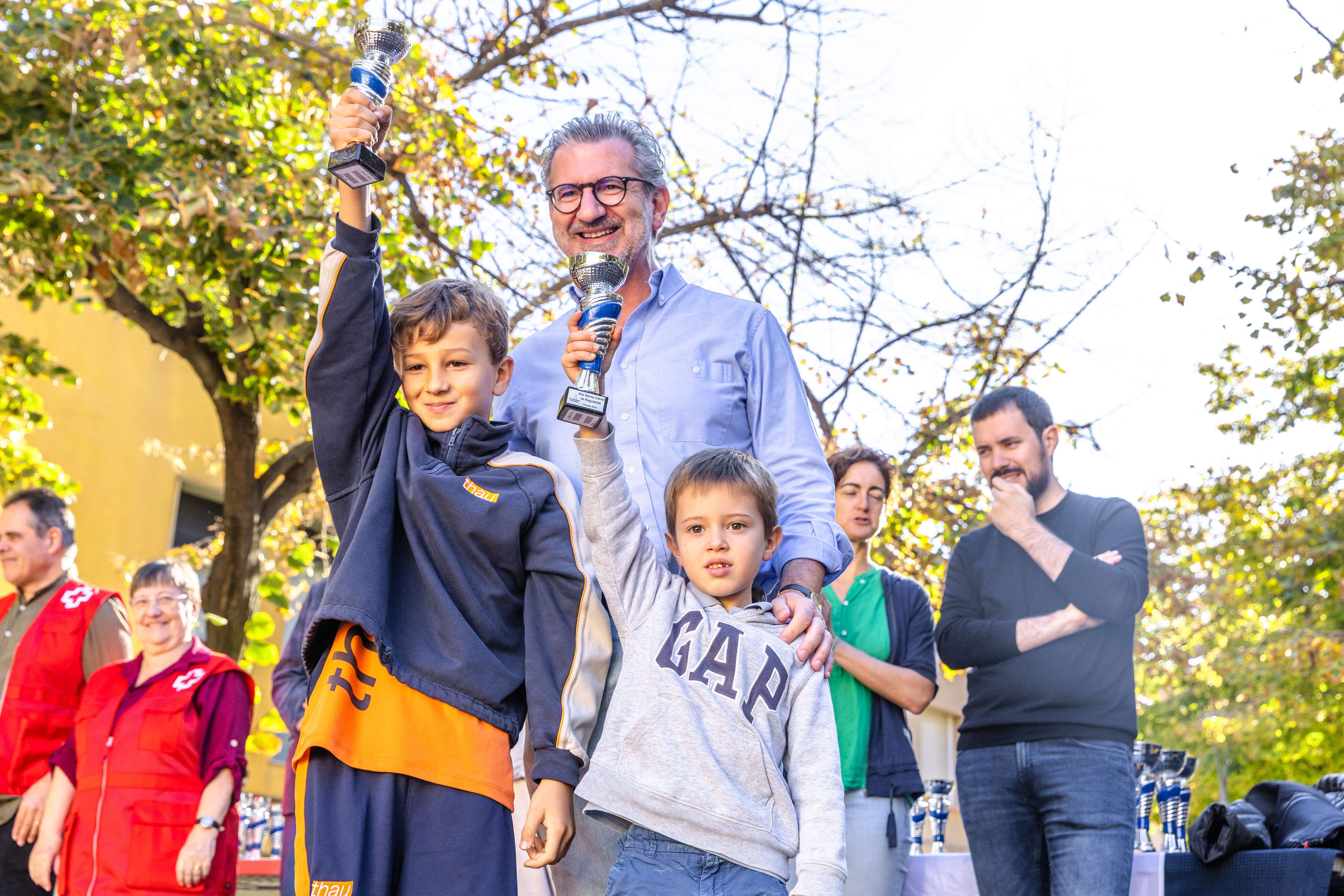 Entrega de premis de la 64a edció de la Marxa Infantil. FOTO: Arnau Padilla