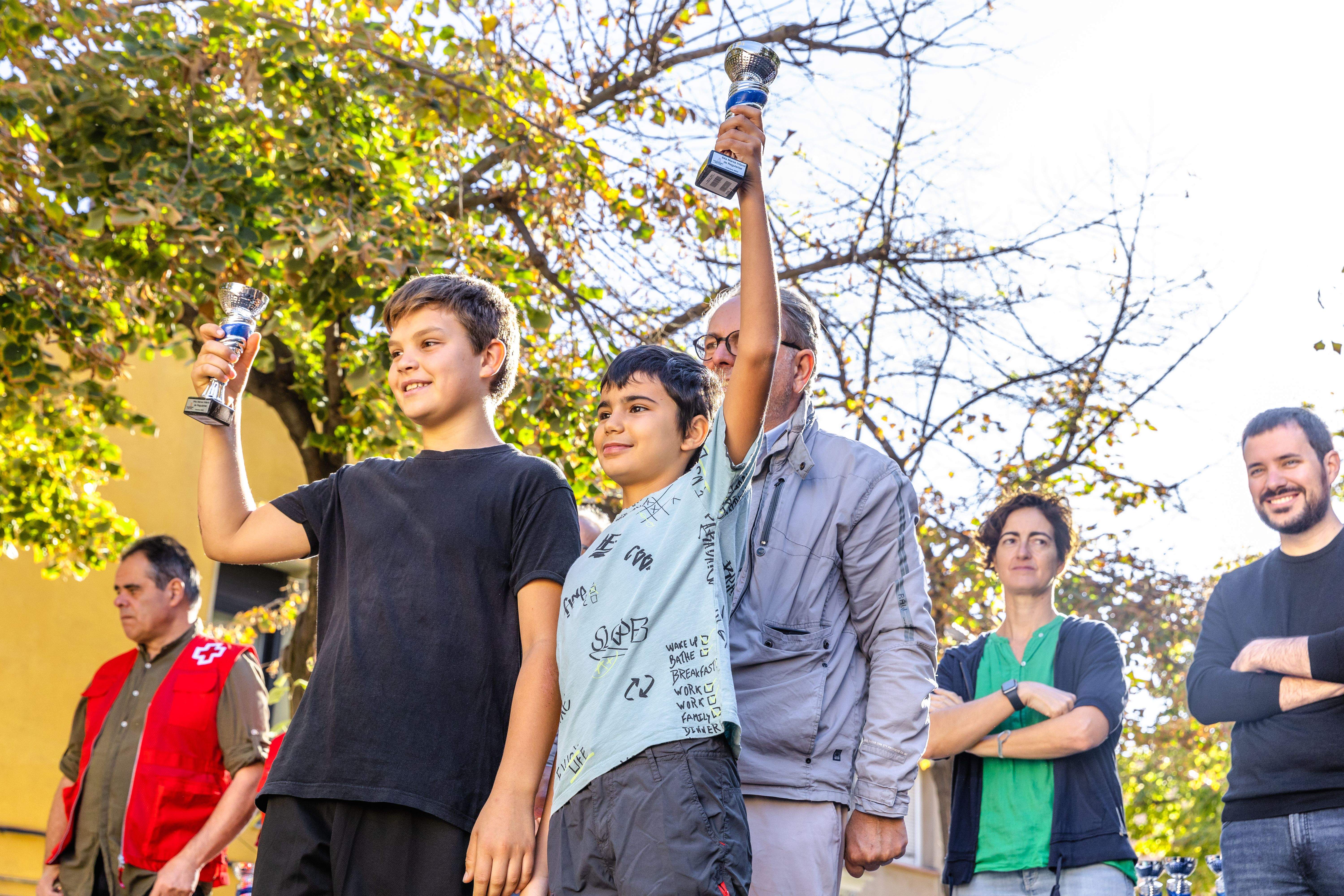 Entrega de premis de la 64a edció de la Marxa Infantil. FOTO: Arnau Padilla