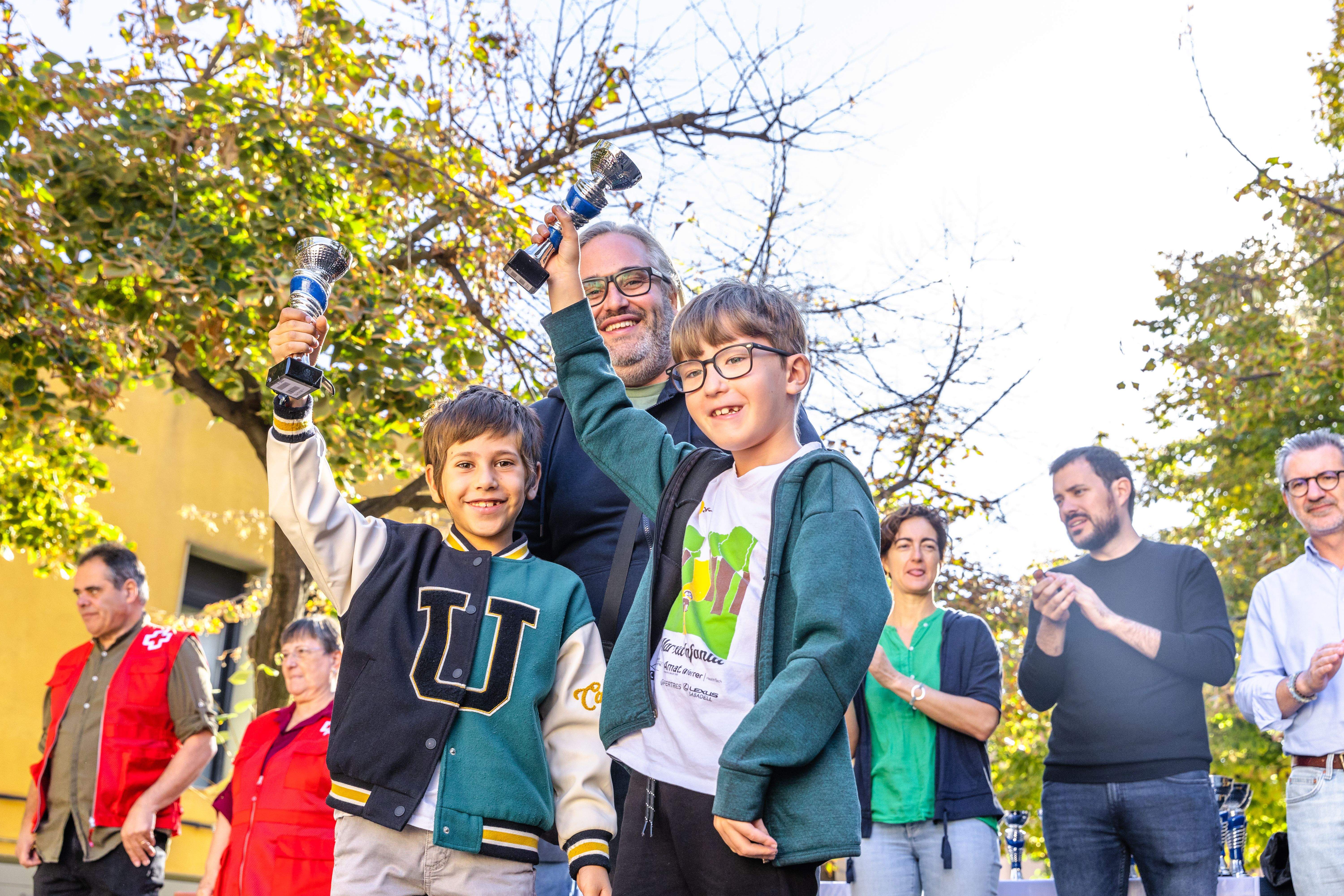 Entrega de premis de la 64a edció de la Marxa Infantil. FOTO: Arnau Padilla