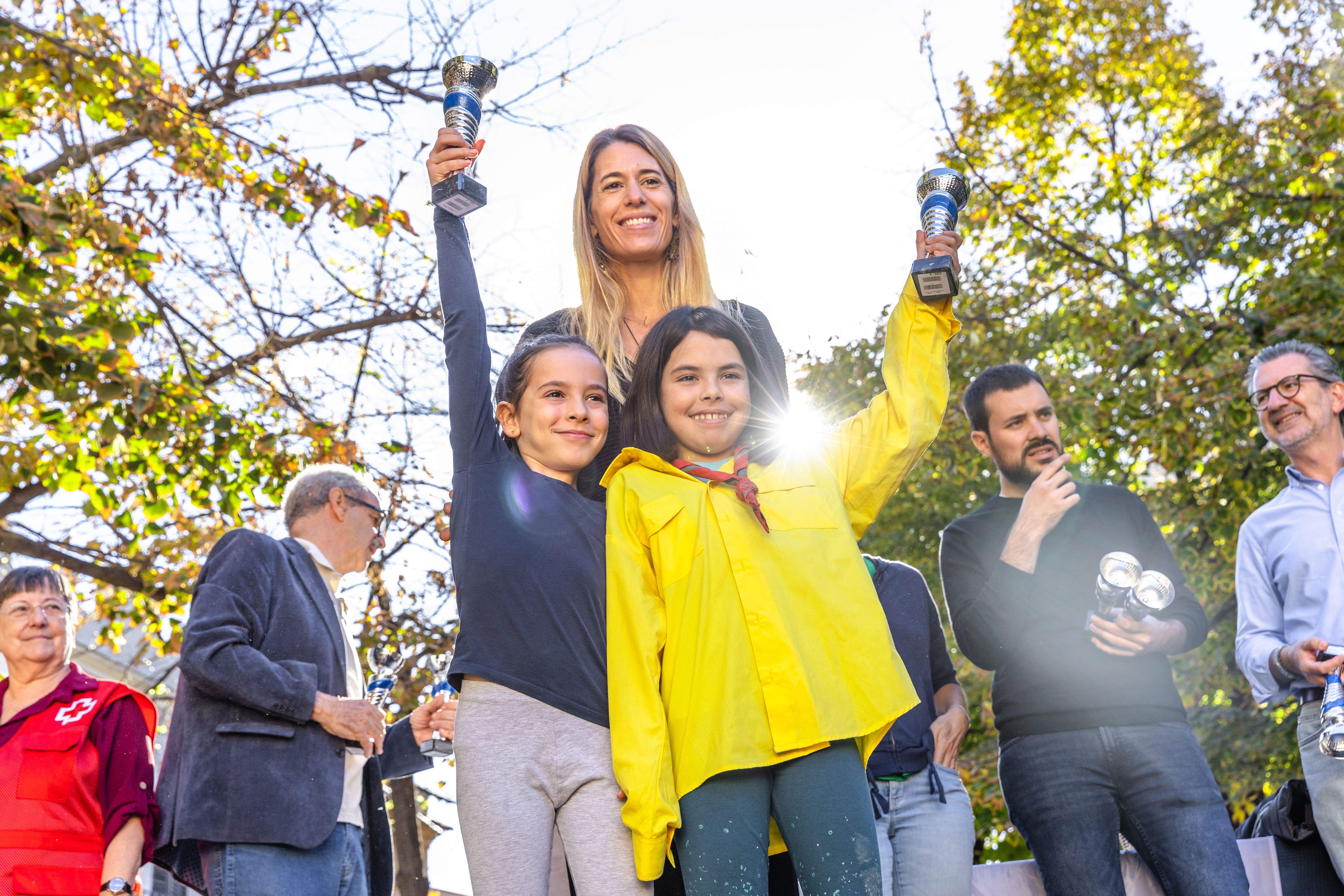 Entrega de premis de la 64a edció de la Marxa Infantil. FOTO: Arnau Padilla