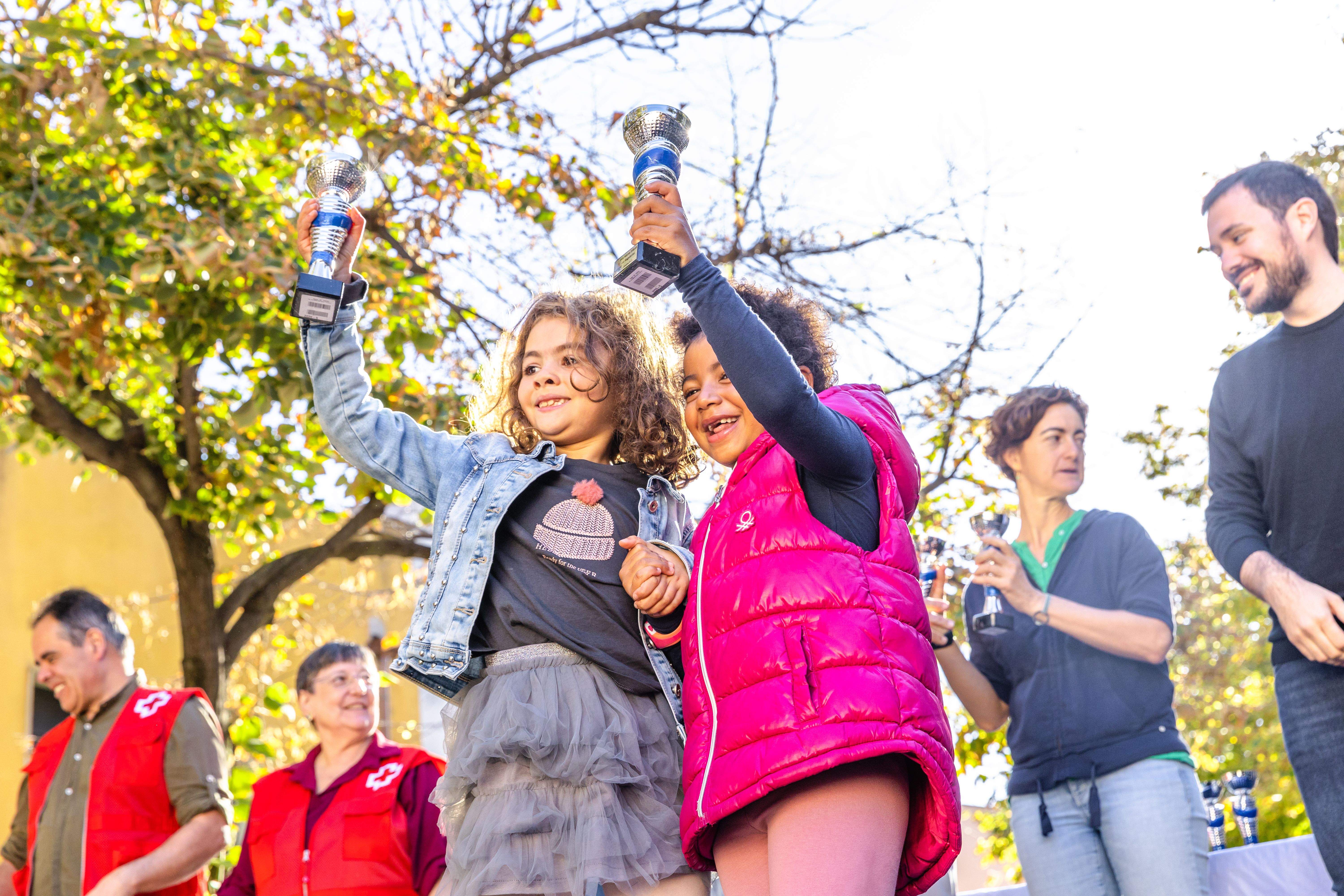 Entrega de premis de la 64a edció de la Marxa Infantil. FOTO: Arnau Padilla