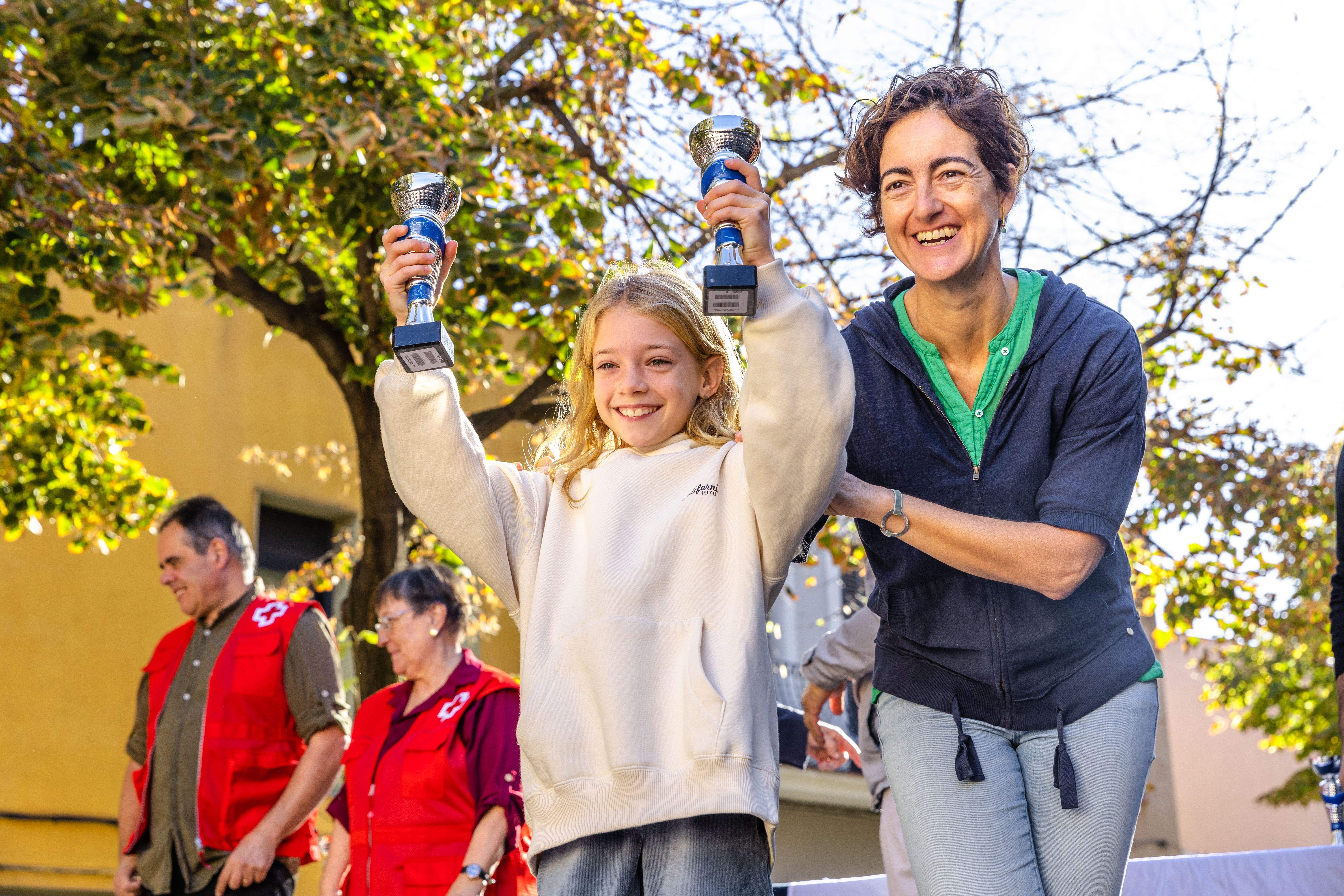 Entrega de premis de la 64a edció de la Marxa Infantil. FOTO: Arnau Padilla
