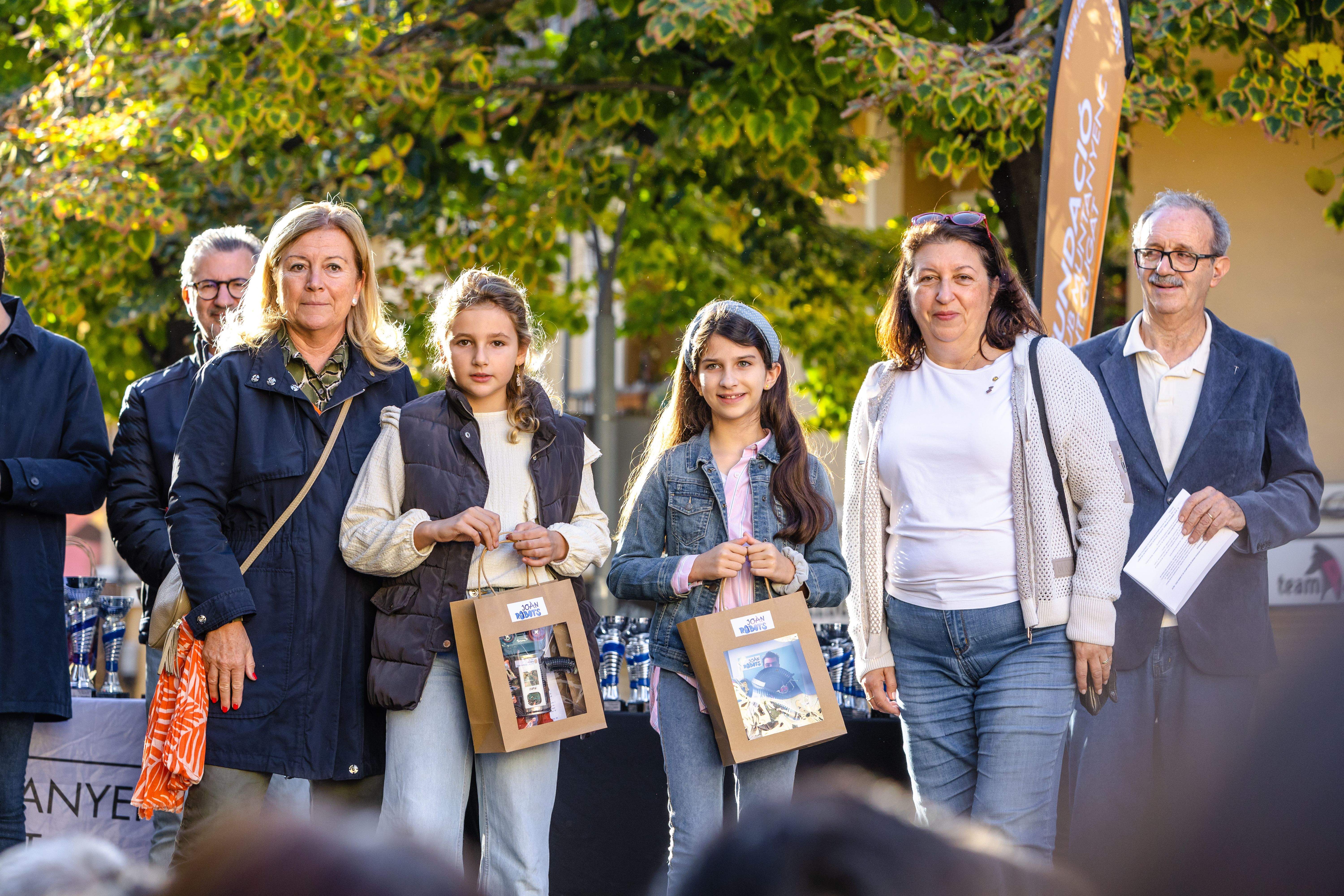 Entrega de premis de la 64a edció de la Marxa Infantil. FOTO: Arnau Padilla