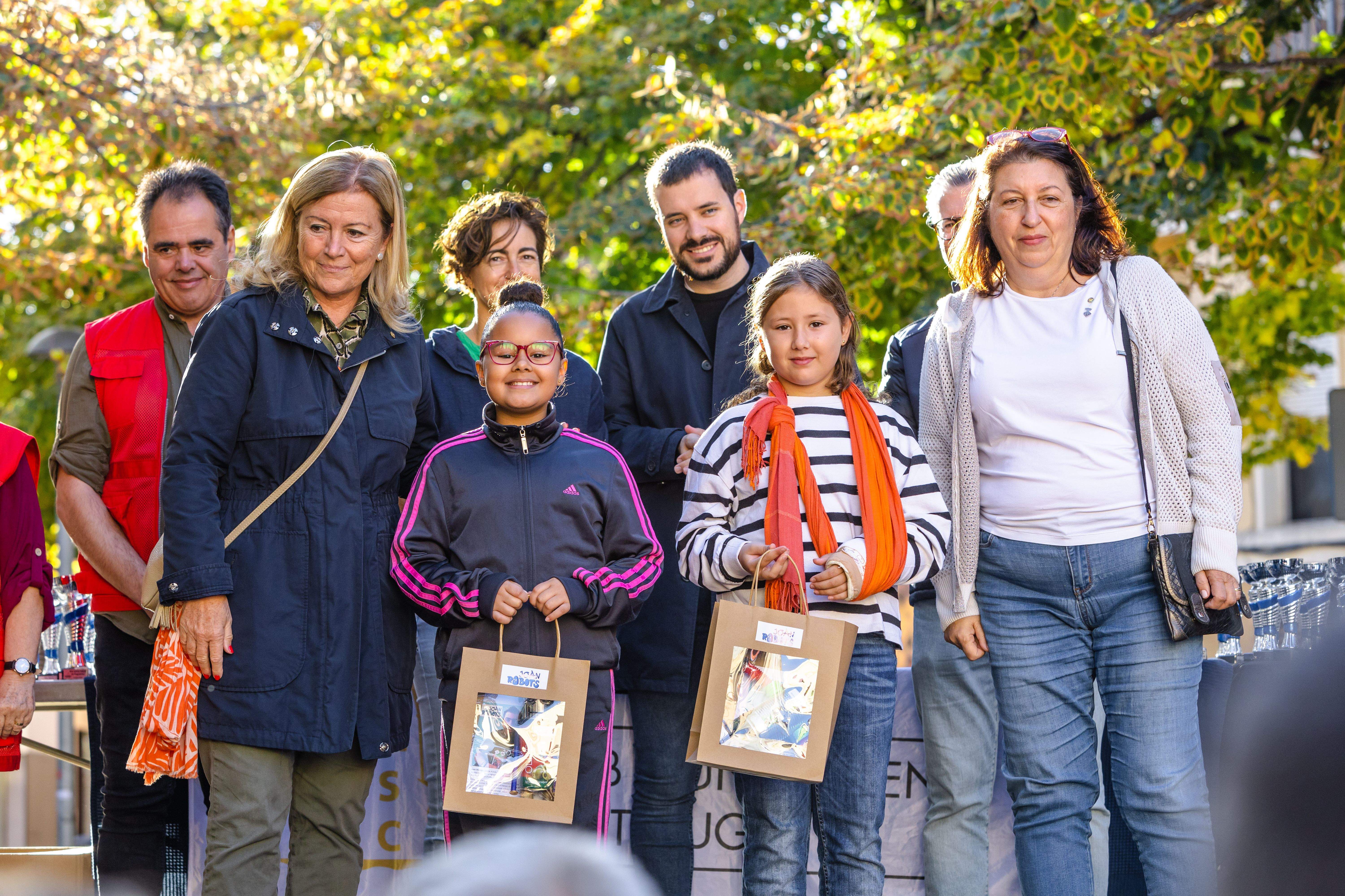 Entrega de premis de la 64a edció de la Marxa Infantil. FOTO: Arnau Padilla