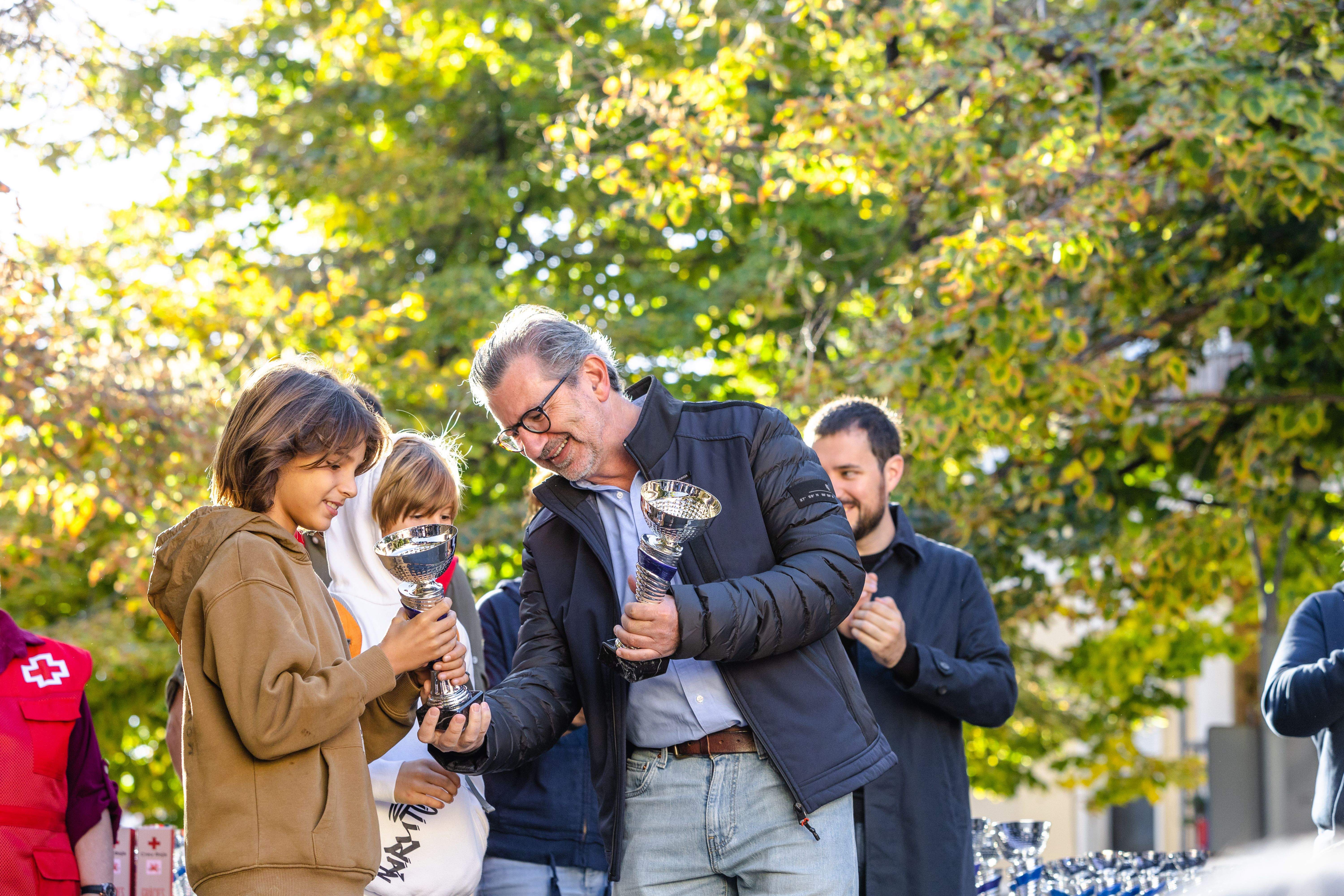 Entrega de premis de la 64a edció de la Marxa Infantil. FOTO: Arnau Padilla