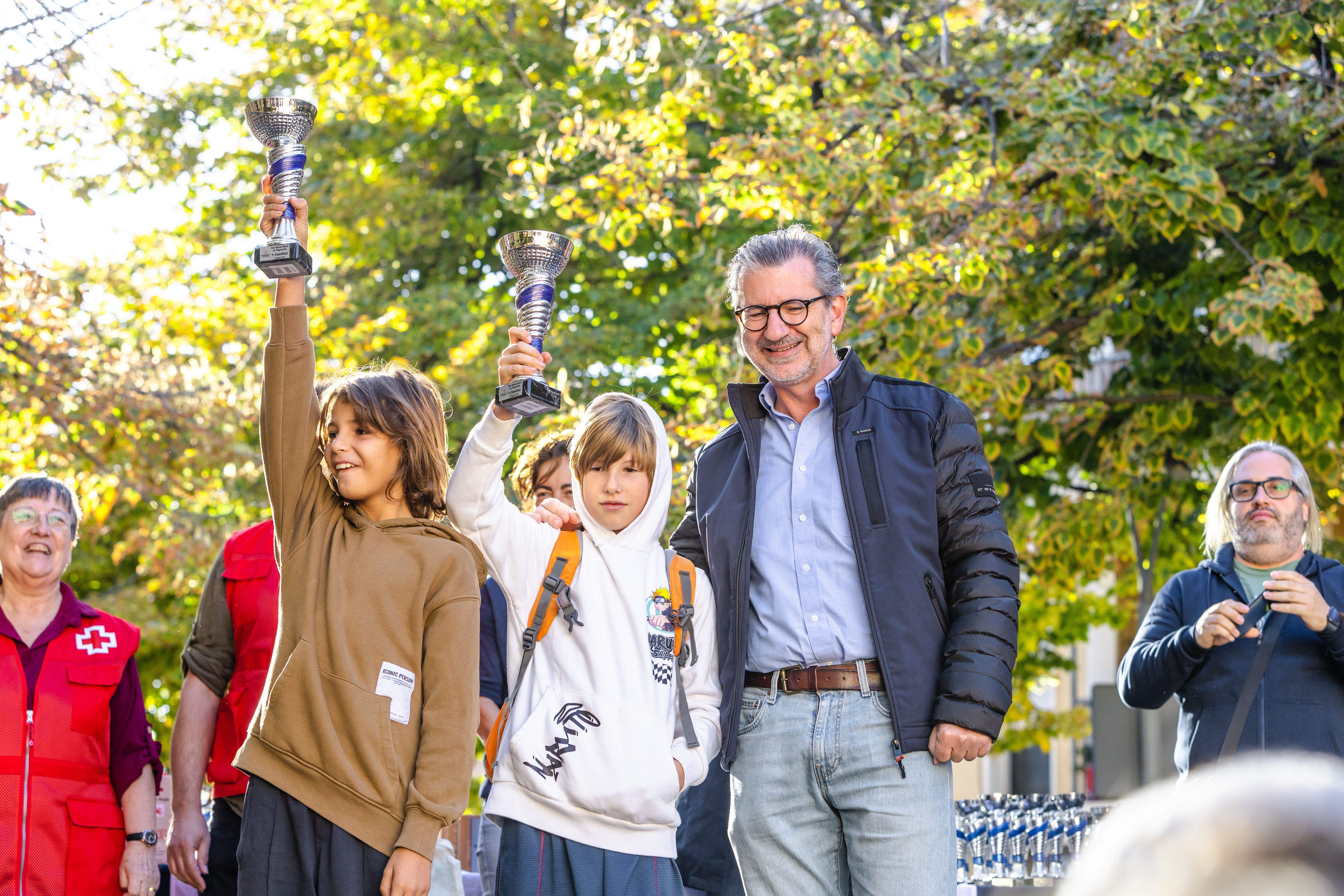 Entrega de premis de la 64a edció de la Marxa Infantil. FOTO: Arnau Padilla