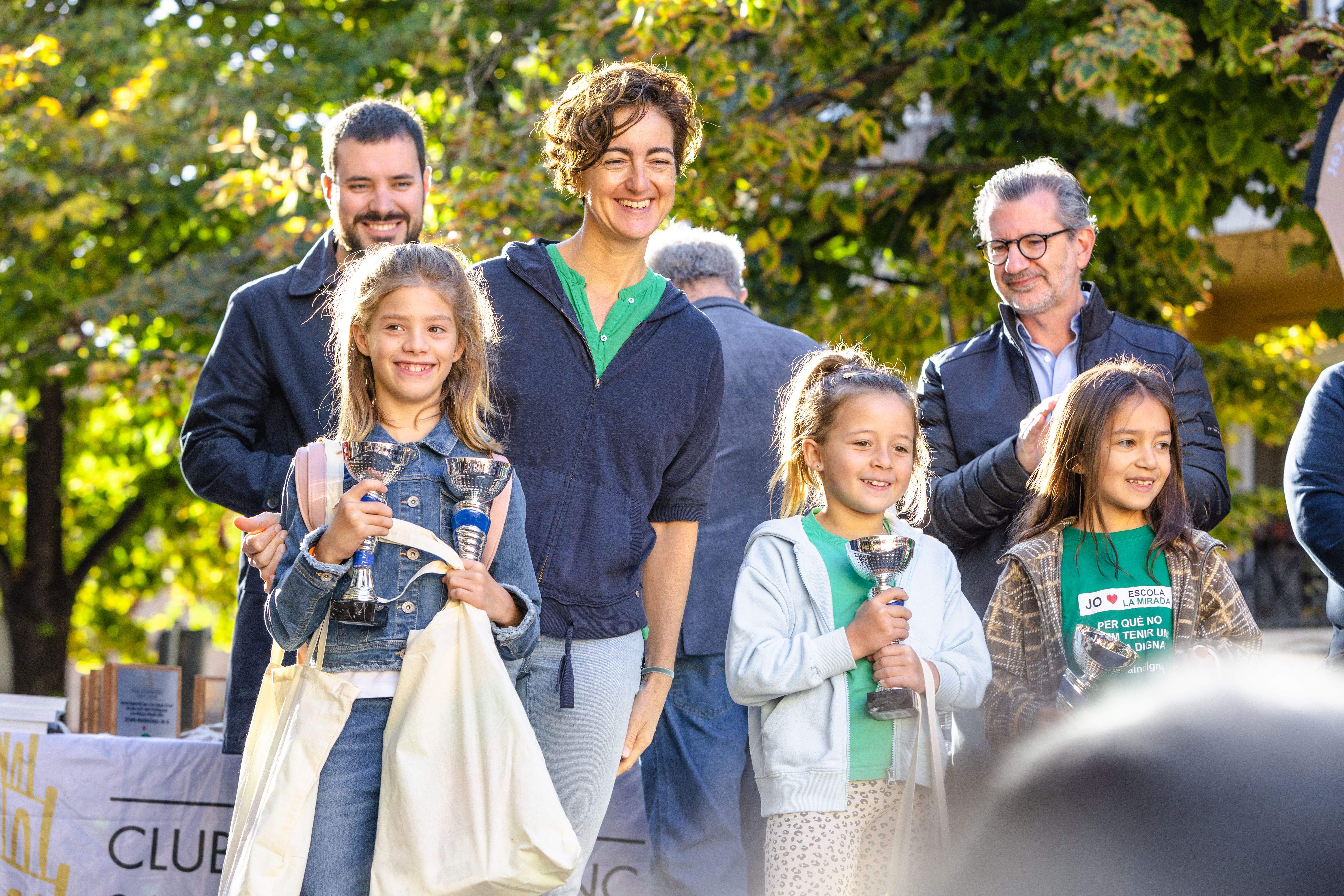 Entrega de premis de la 64a edció de la Marxa Infantil. FOTO: Arnau Padilla